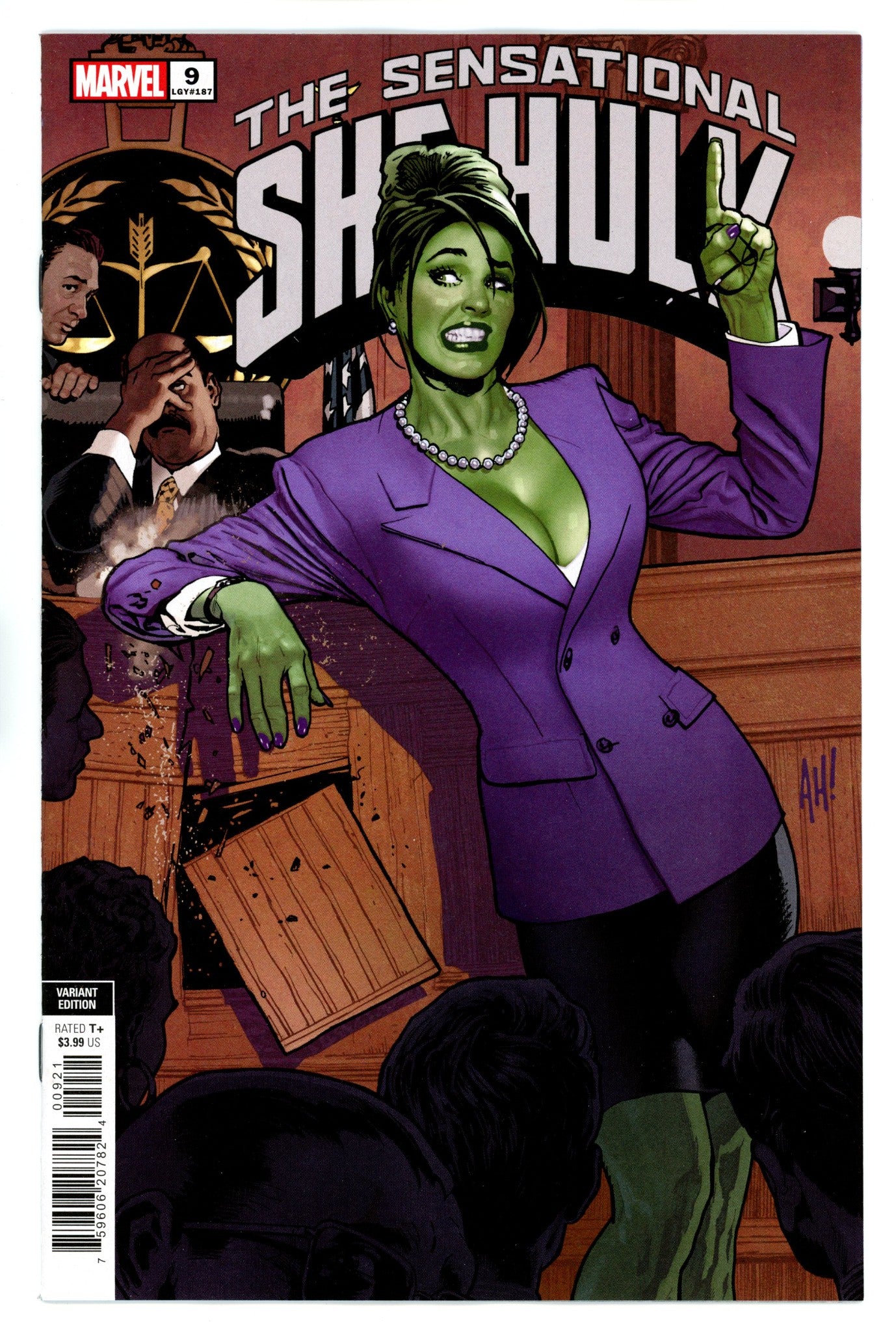 Sensational She-Hulk Vol 2 9 Hughes Variant (2024)