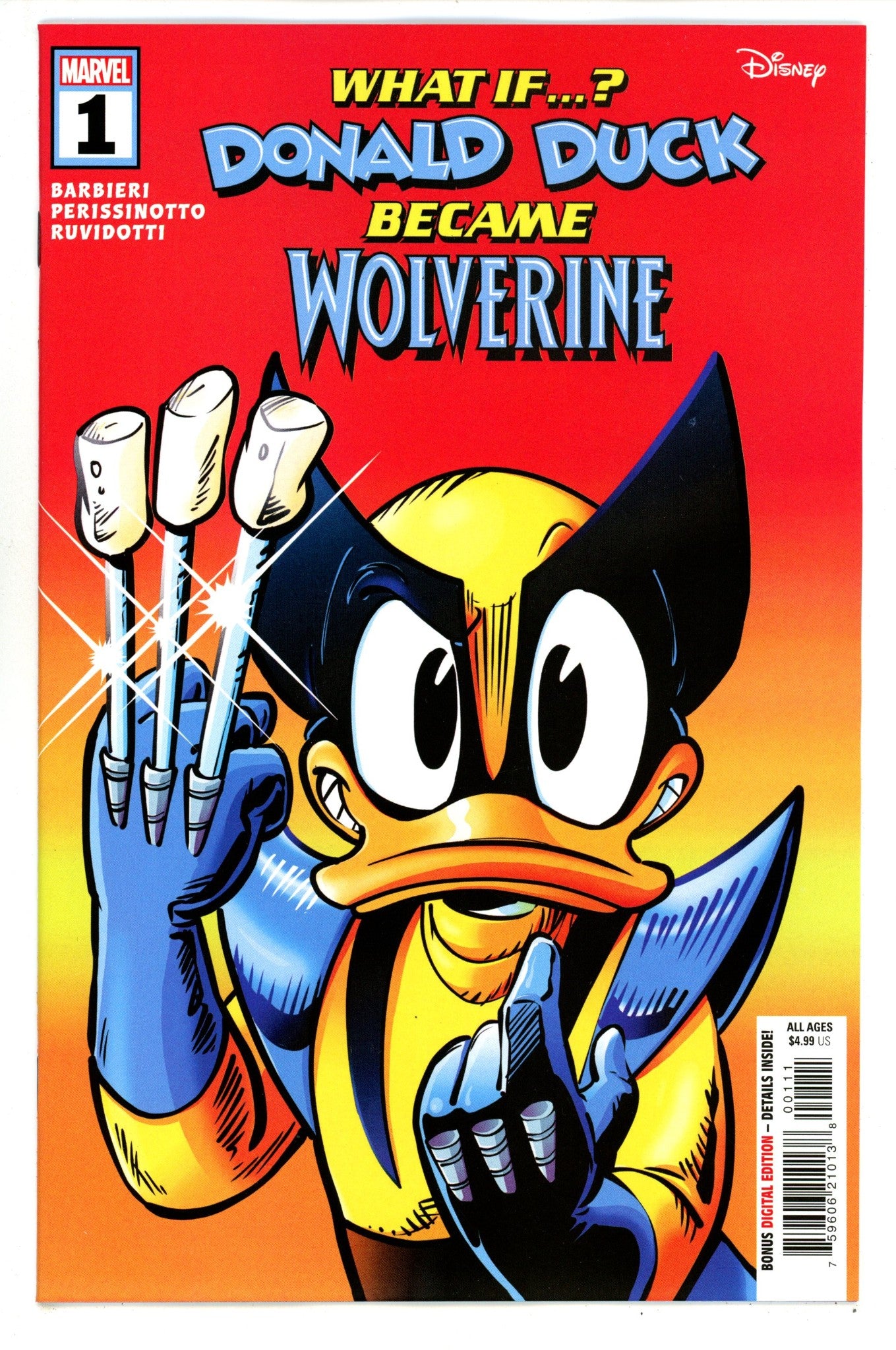 What If...? Donald Duck Became Wolverine 1 (2024)