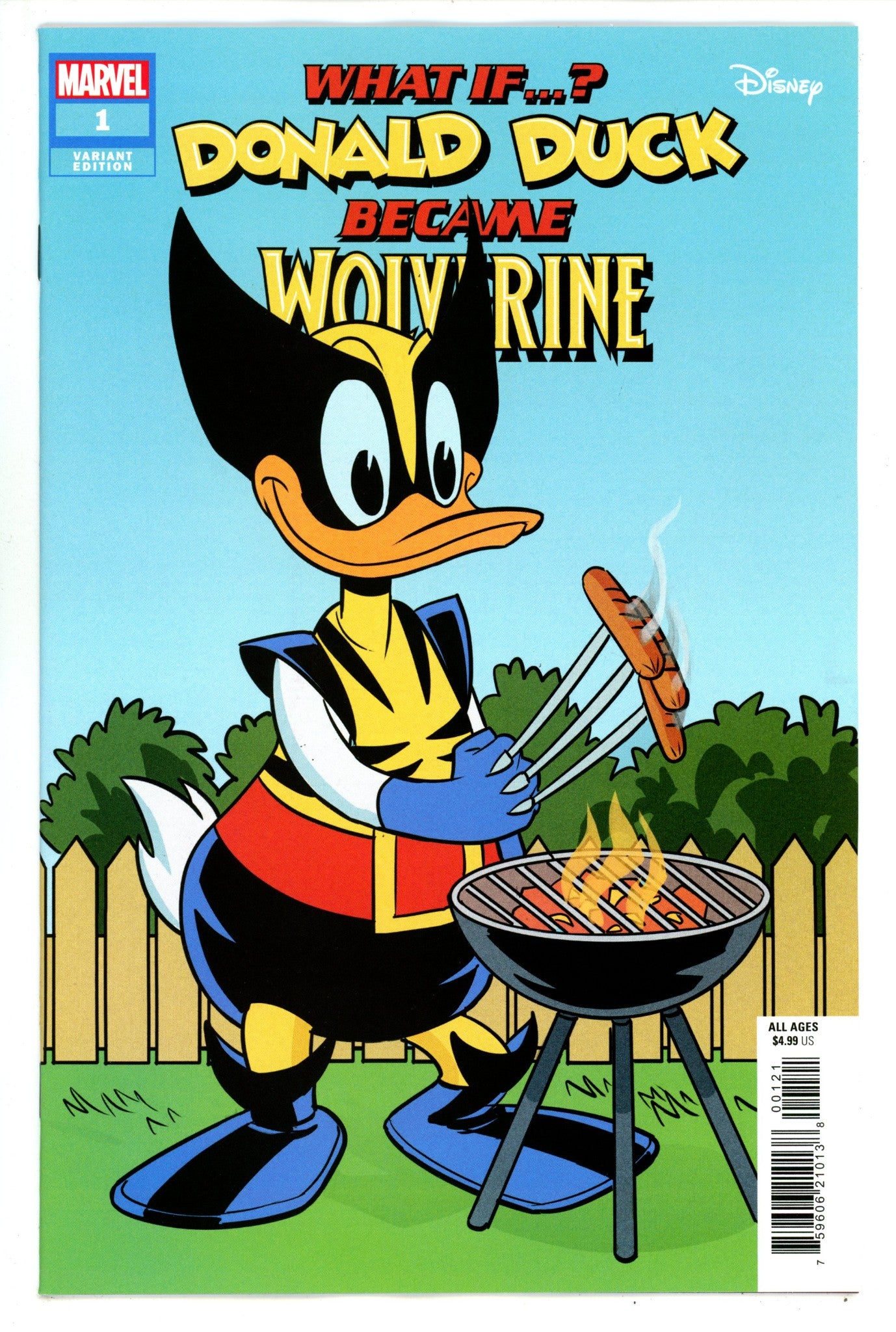 What If...? Donald Duck Became Wolverine 1 Noto Variant (2024)