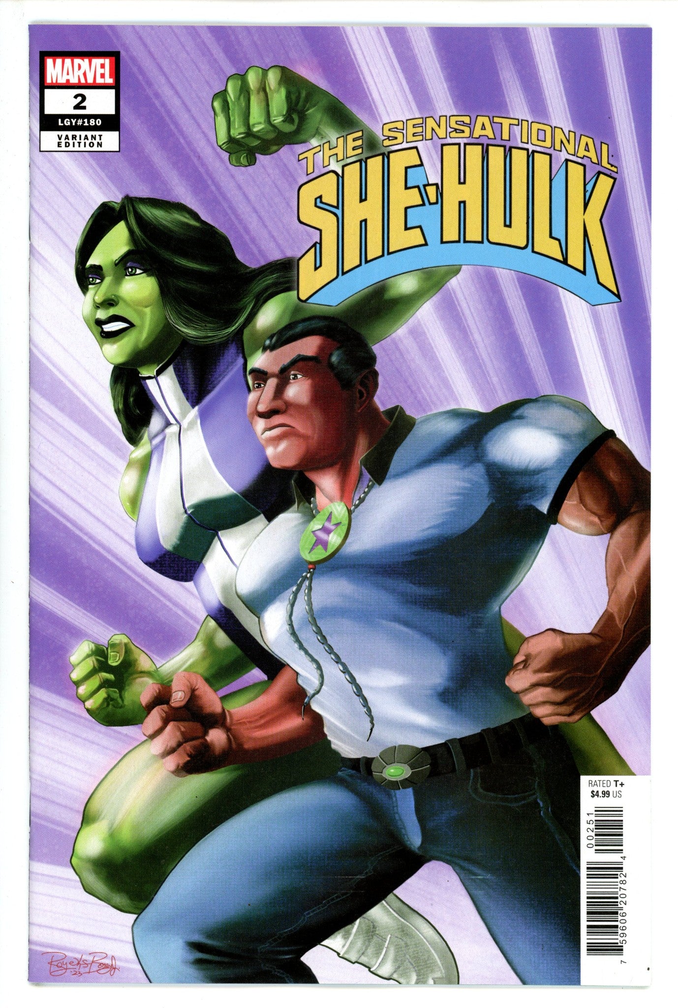 Sensational She-Hulk Vol 2 2 Boney Heritage Variant (2023)