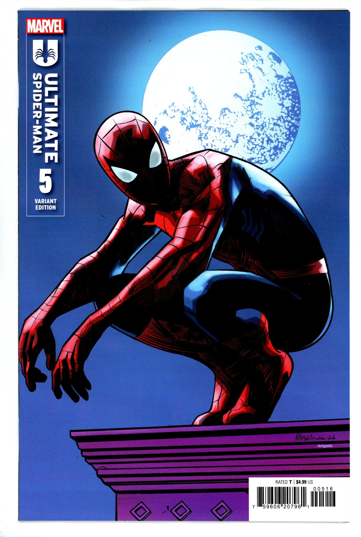 Ultimate Spider-Man Vol 2 5 Messina Incentive Variant NM- (2024)