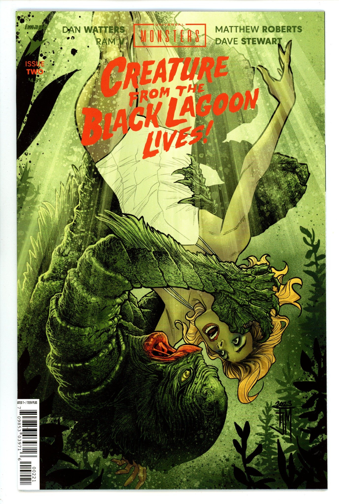 Universal Monsters Creature From The Black Lagoon Lives 2 Manapul Variant (2024)