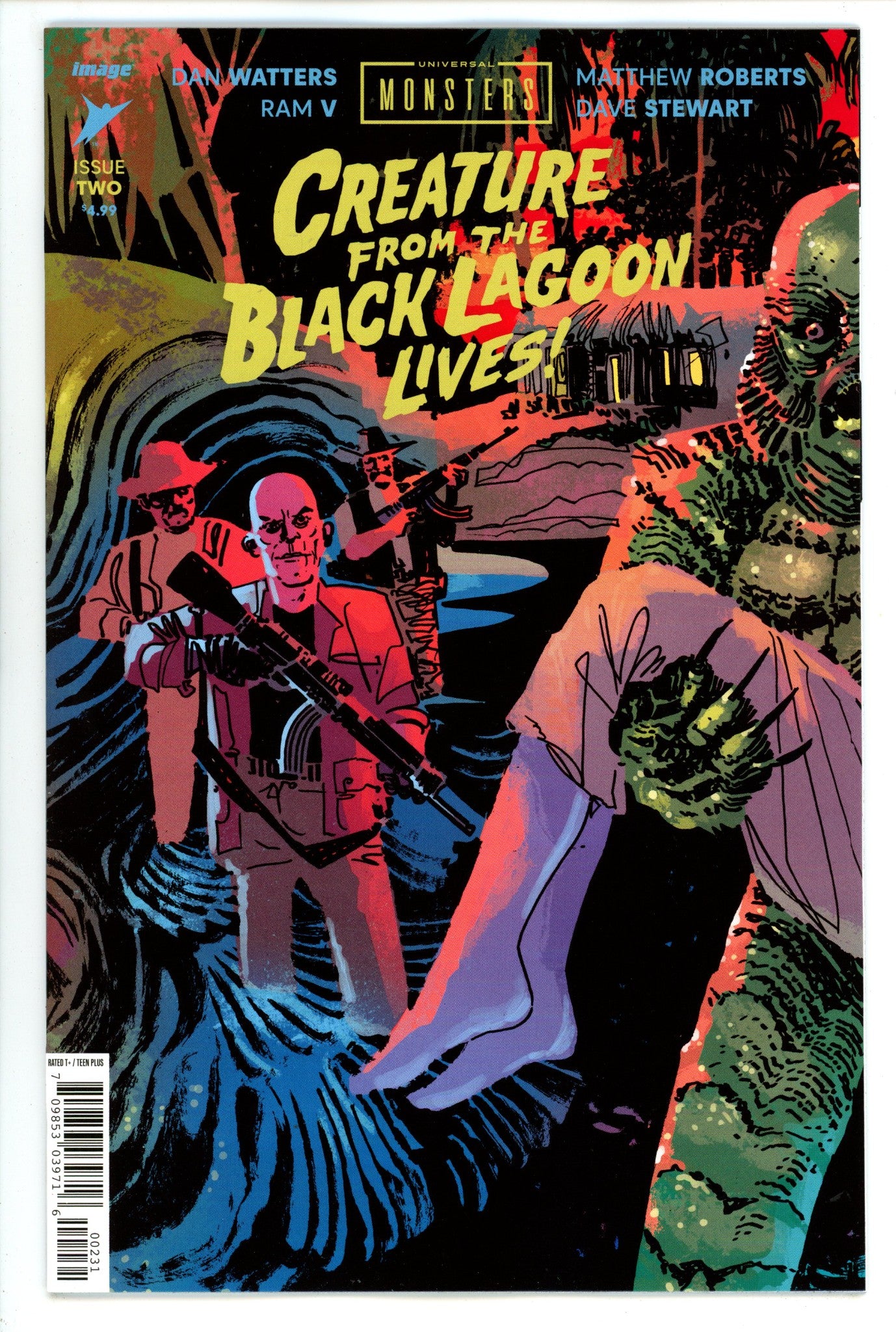 Universal Monsters Creature From The Black Lagoon Lives 2 Dani Incentive Variant NM+ (2024)