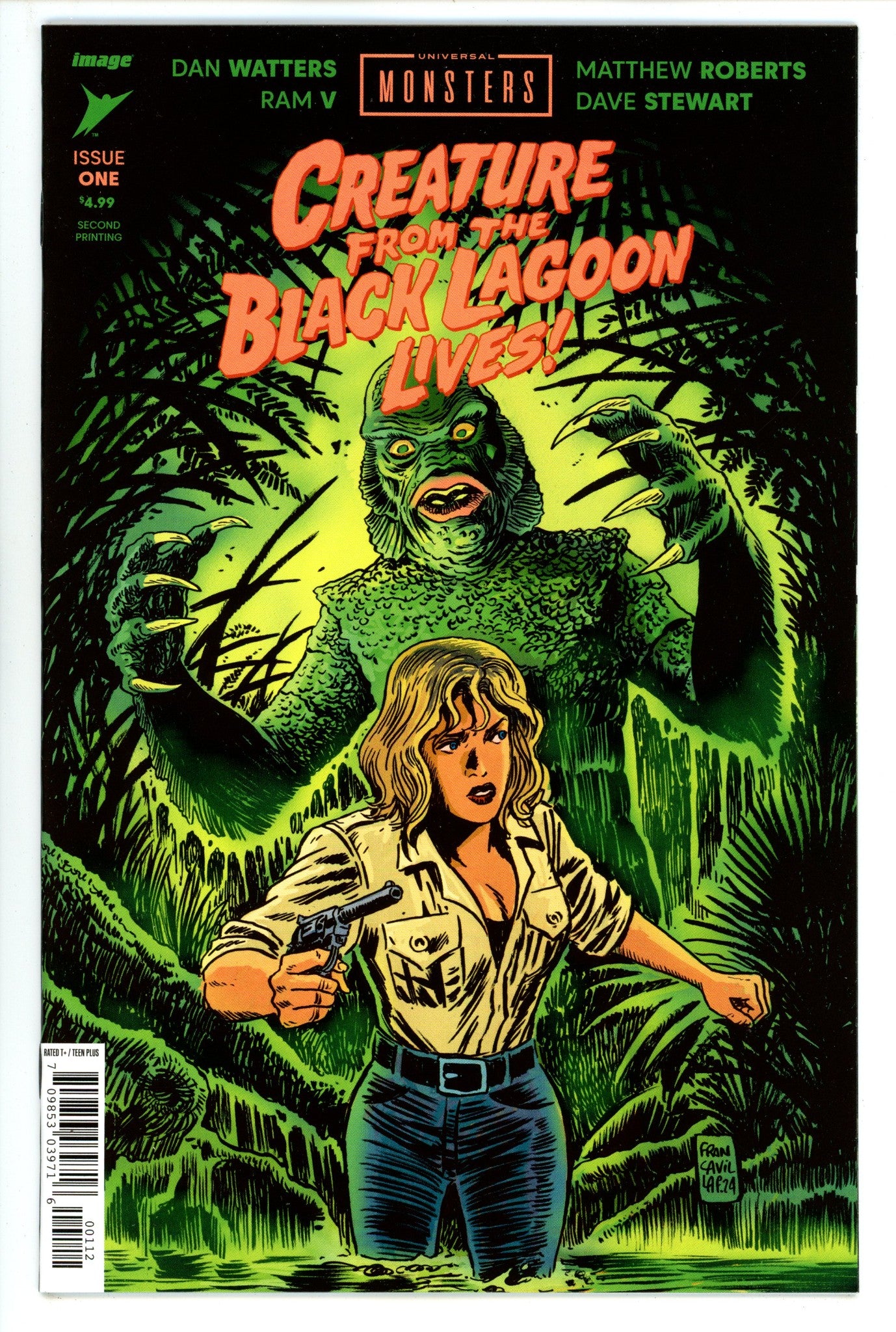 Universal Monsters The Creature From The Black Lagoon Lives 1 2Nd Print (2024)