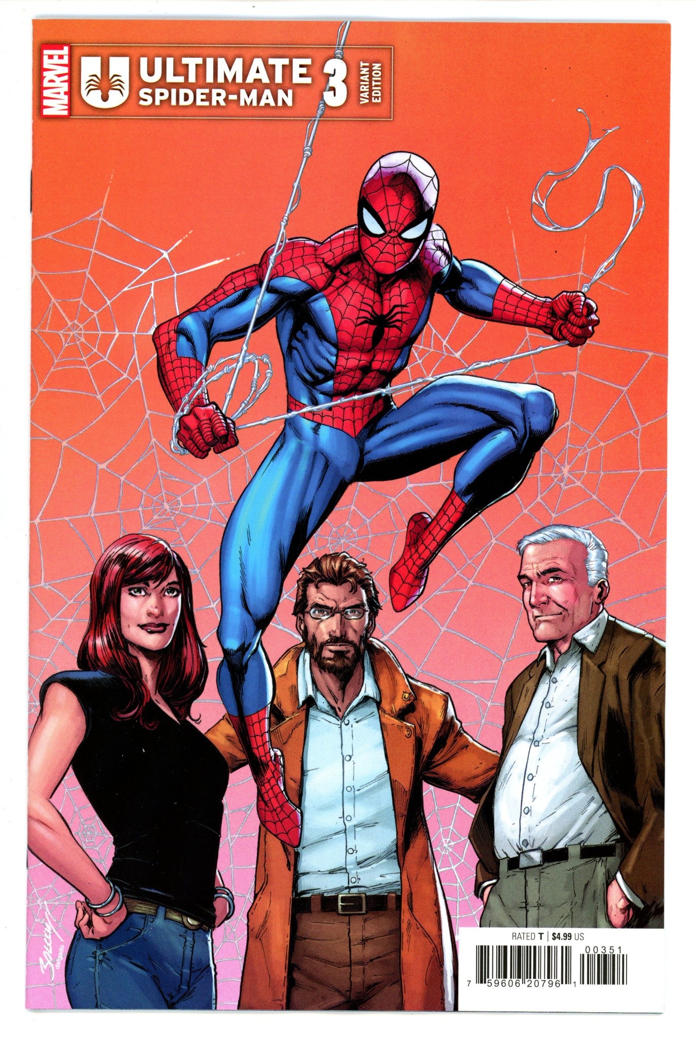 Ultimate Spider-Man Vol 2 3 Bagley Connecting Variant (2024)