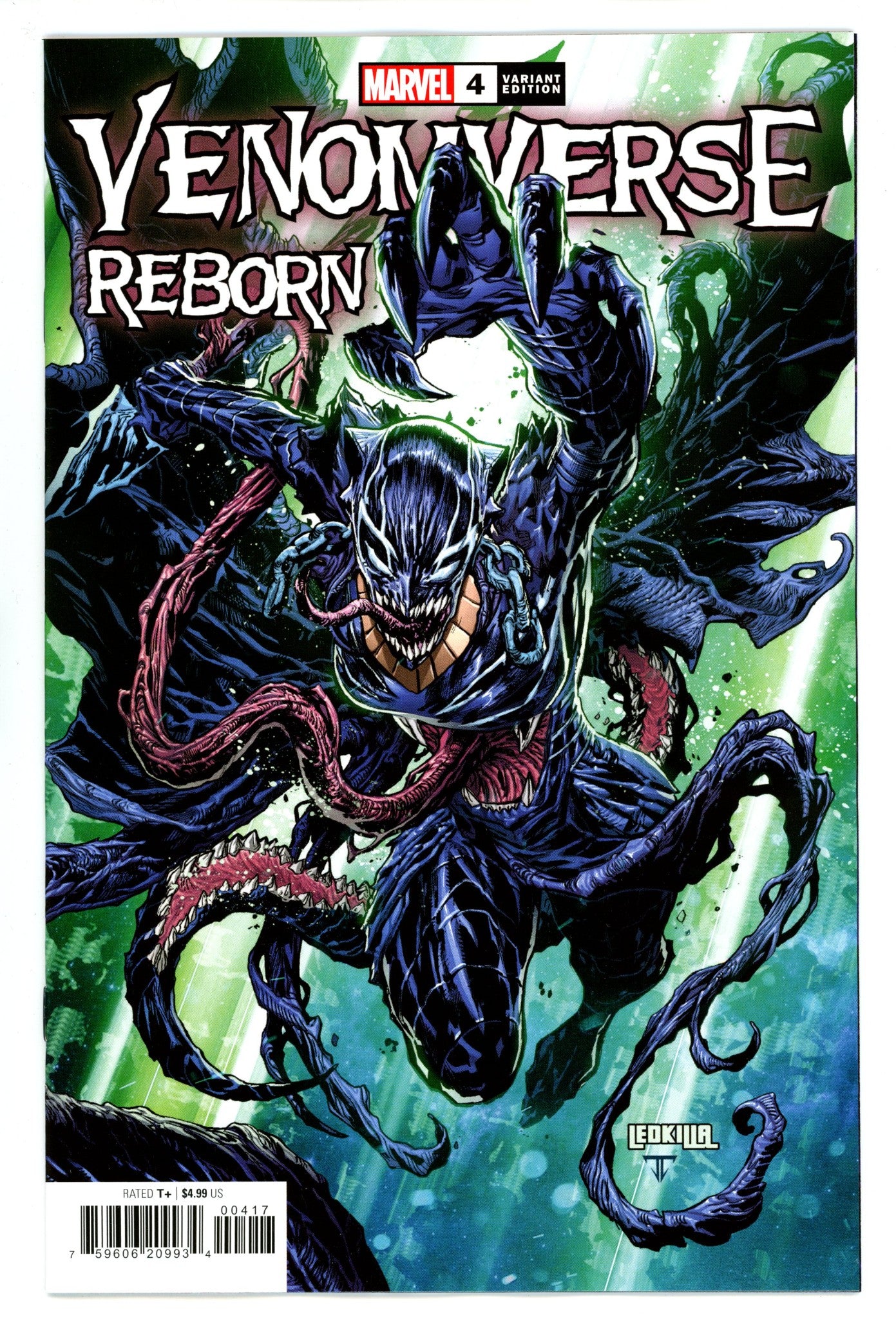 Venomverse Reborn 4 Lashley Incentive Variant VF/NM (2024)