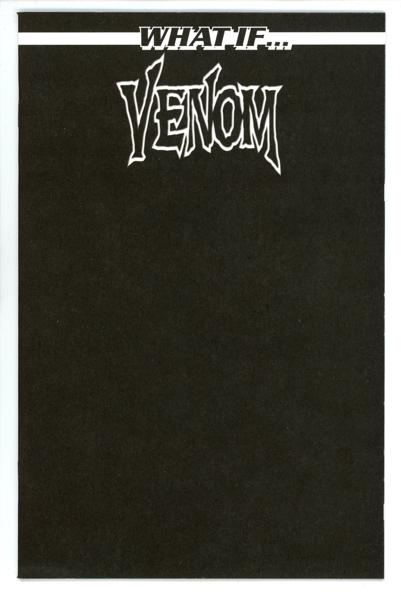 What If Venom 1 Blank Variant (2024)