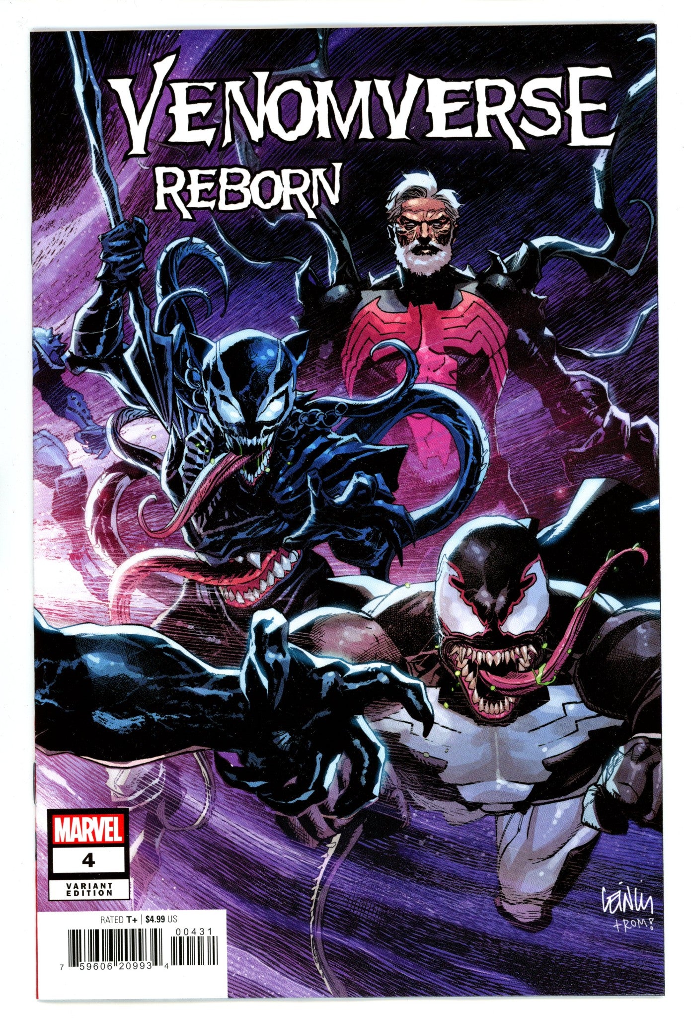 Venomverse Reborn 4 Yu Connecting Variant (2024)