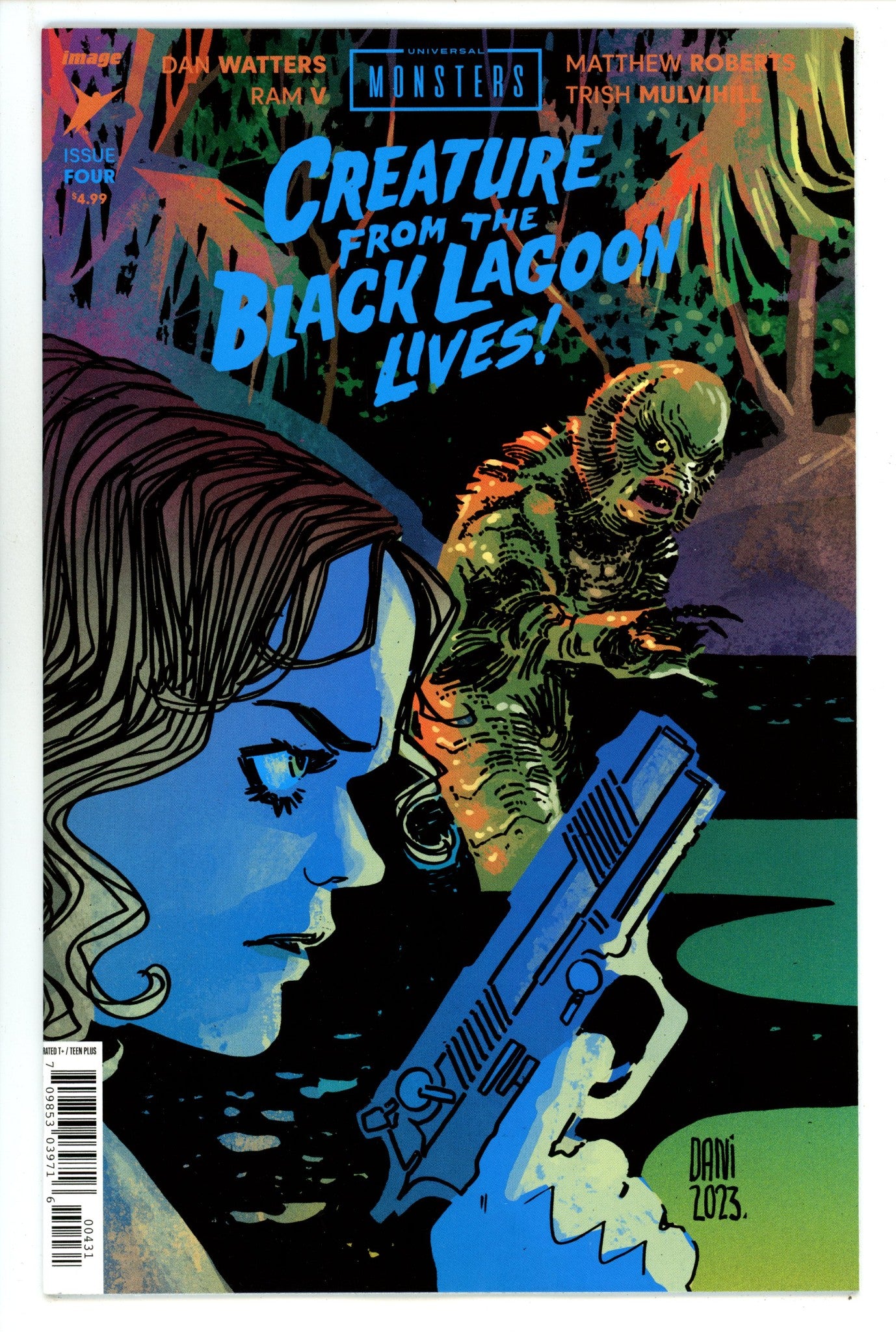 Universal Monsters Creature From The Black Lagoon Lives!  4 Dani  Connecting Incentive Variant NM  (2024)