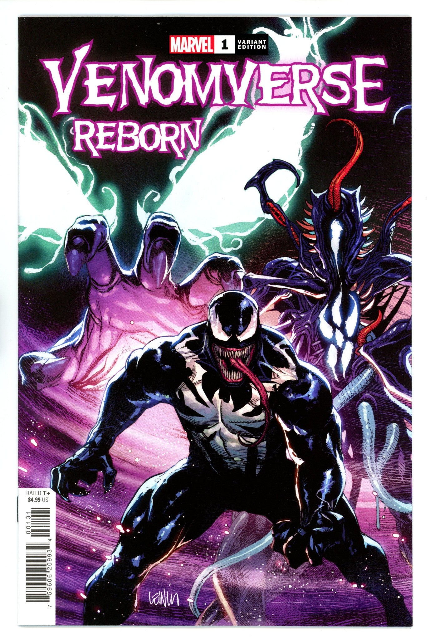 Venomverse Reborn 1 Yu Connecting Variant (2024)