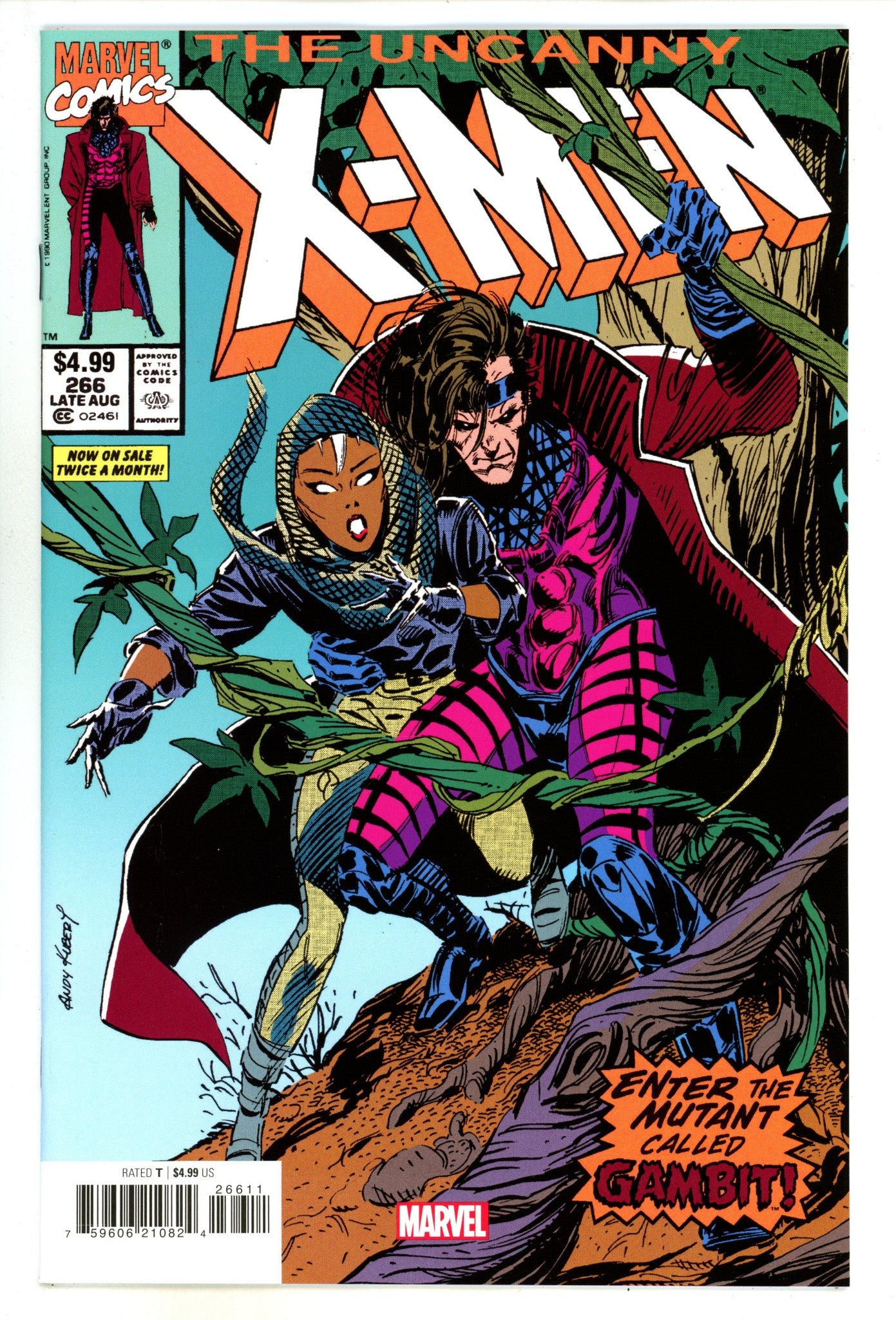 Uncanny X-Men Vol 1 266 Facsimile (2024)