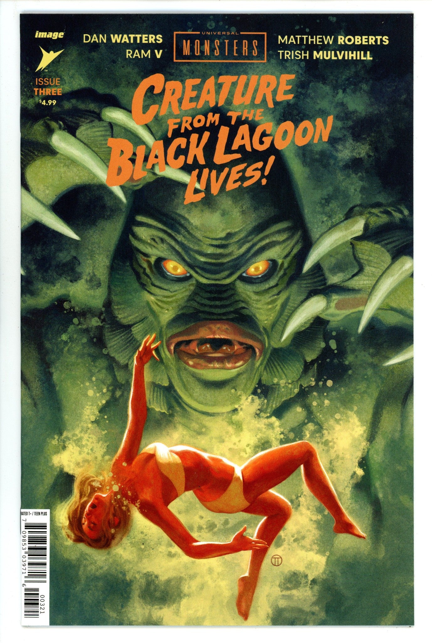 Universal Monsters Creature From The Black Lagoon Lives 3 Tedesco Variant (2024)