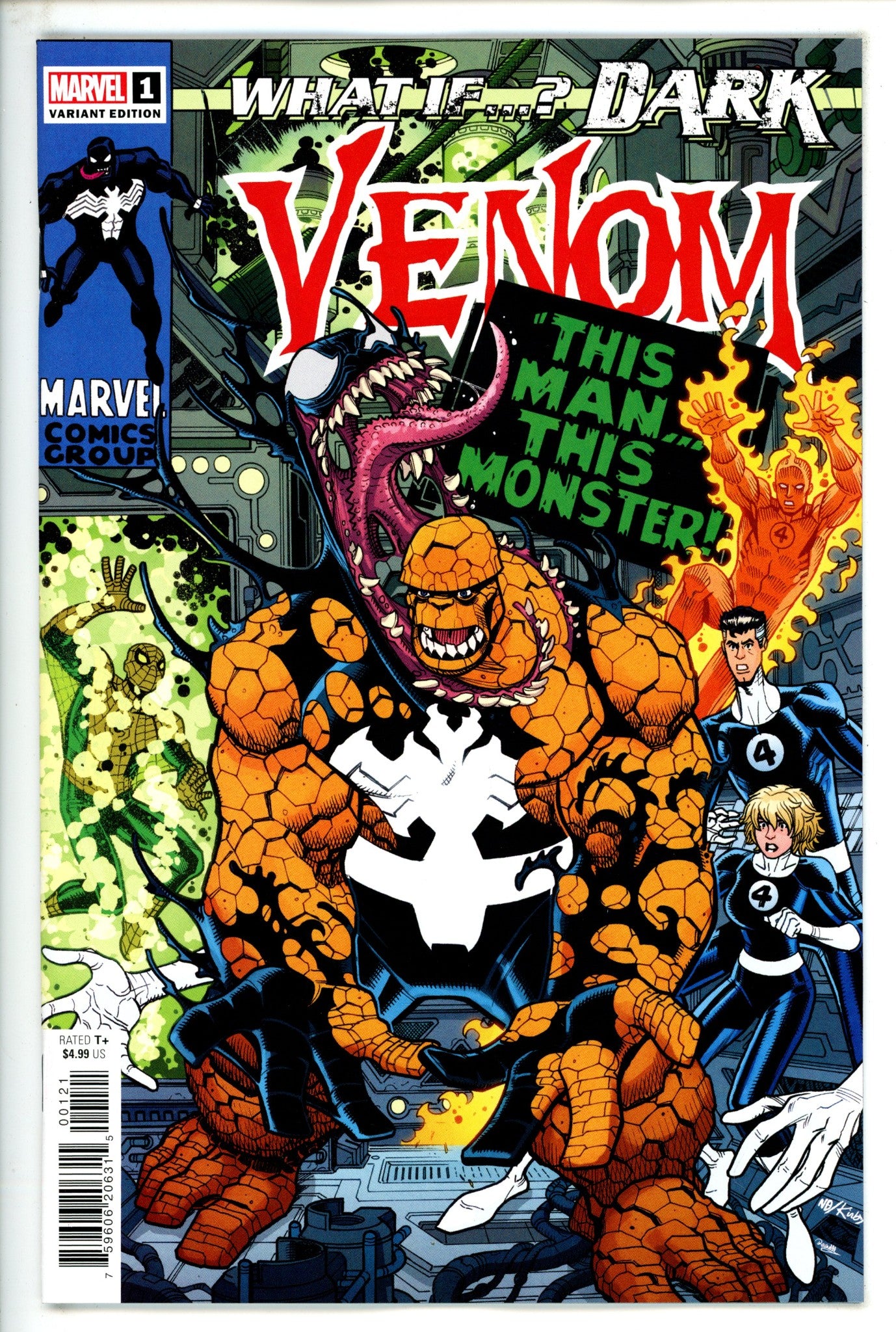 What If Dark Venom 1 Bradshaw Homage Variant (2023)