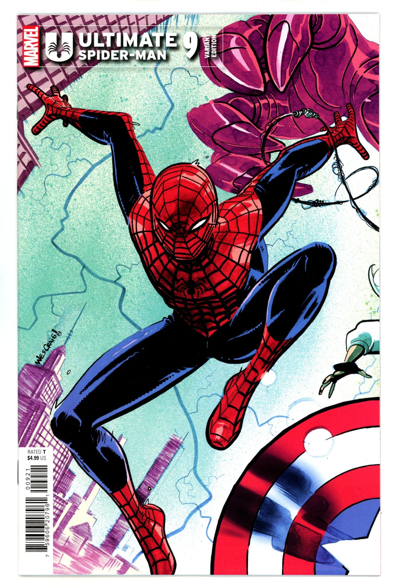 Ultimate Spider-Man Vol 2 9 Craig Connecting Variant (2024)