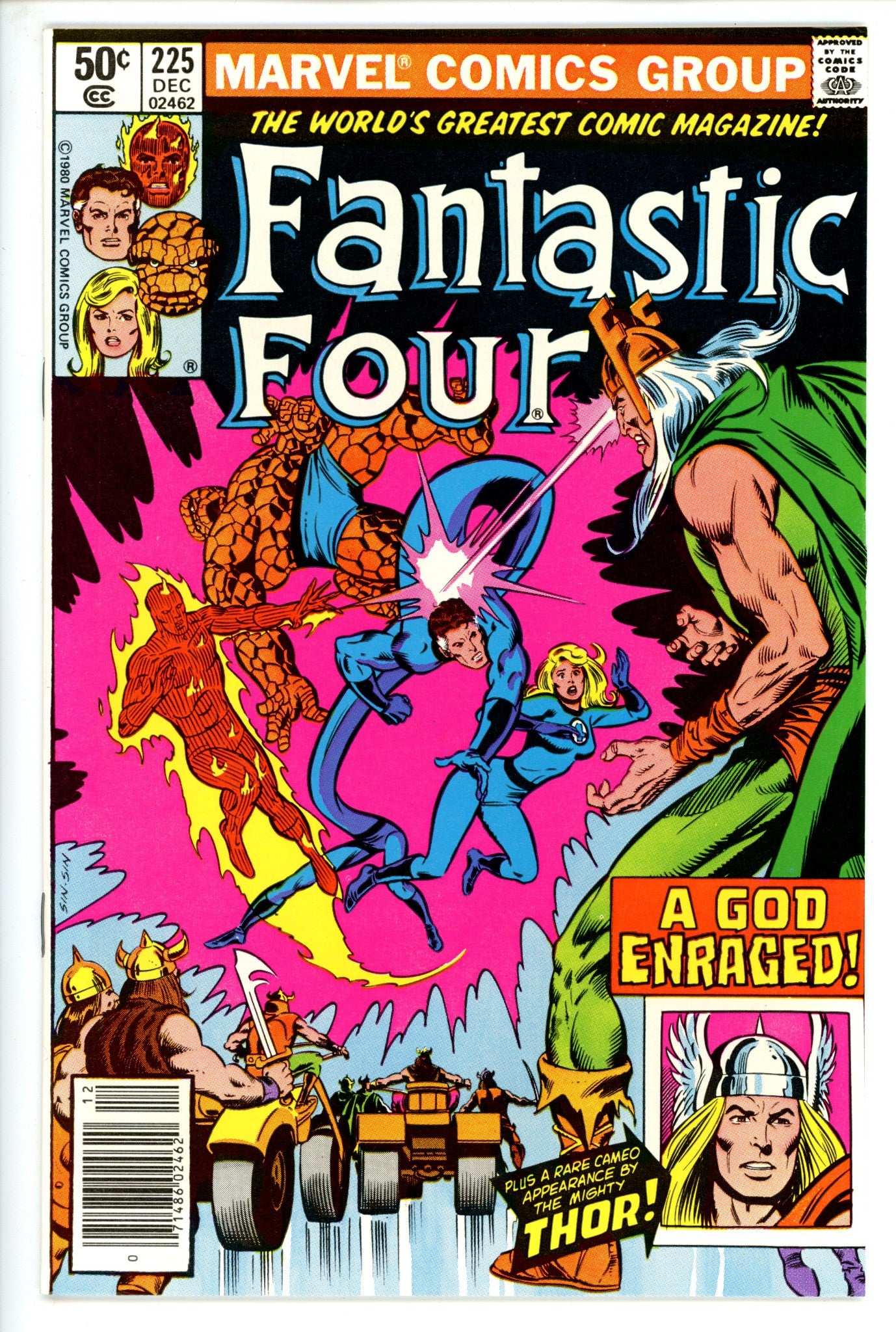 Fantastic Four Vol 1 225 Newsstand