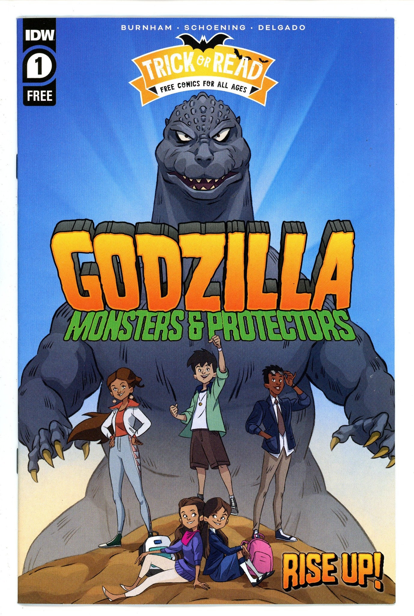 Godzilla Monsters & Protectors 1 Trick or Read (2022)