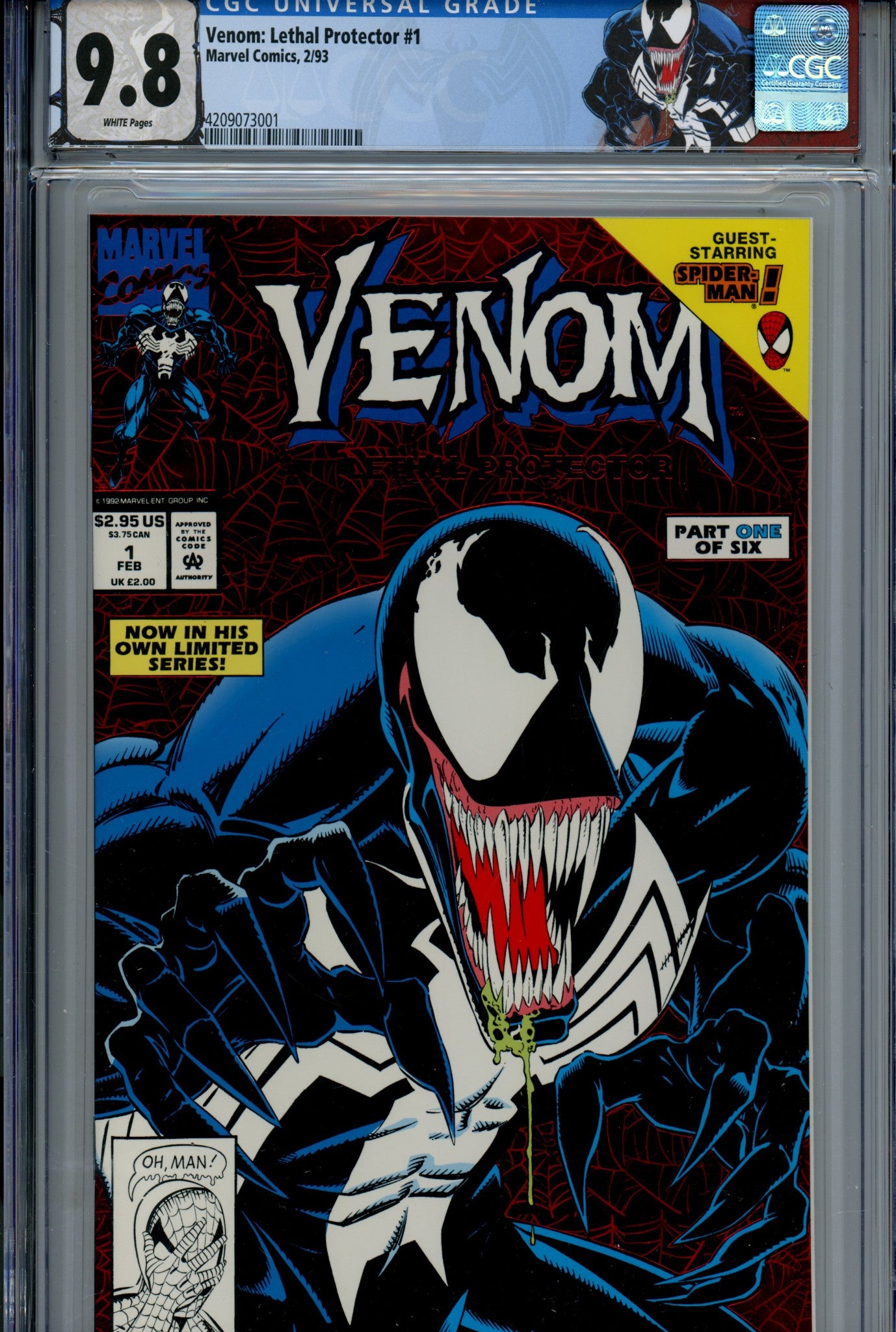 Venom: Lethal Protector Vol 1 1 9.8 (1992)