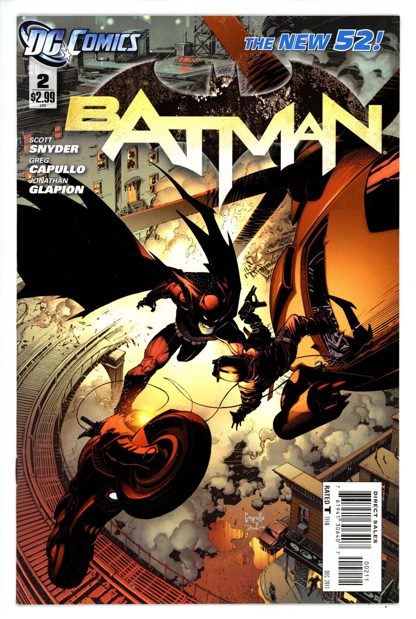 Batman Vol 2 1 3rd Print VF