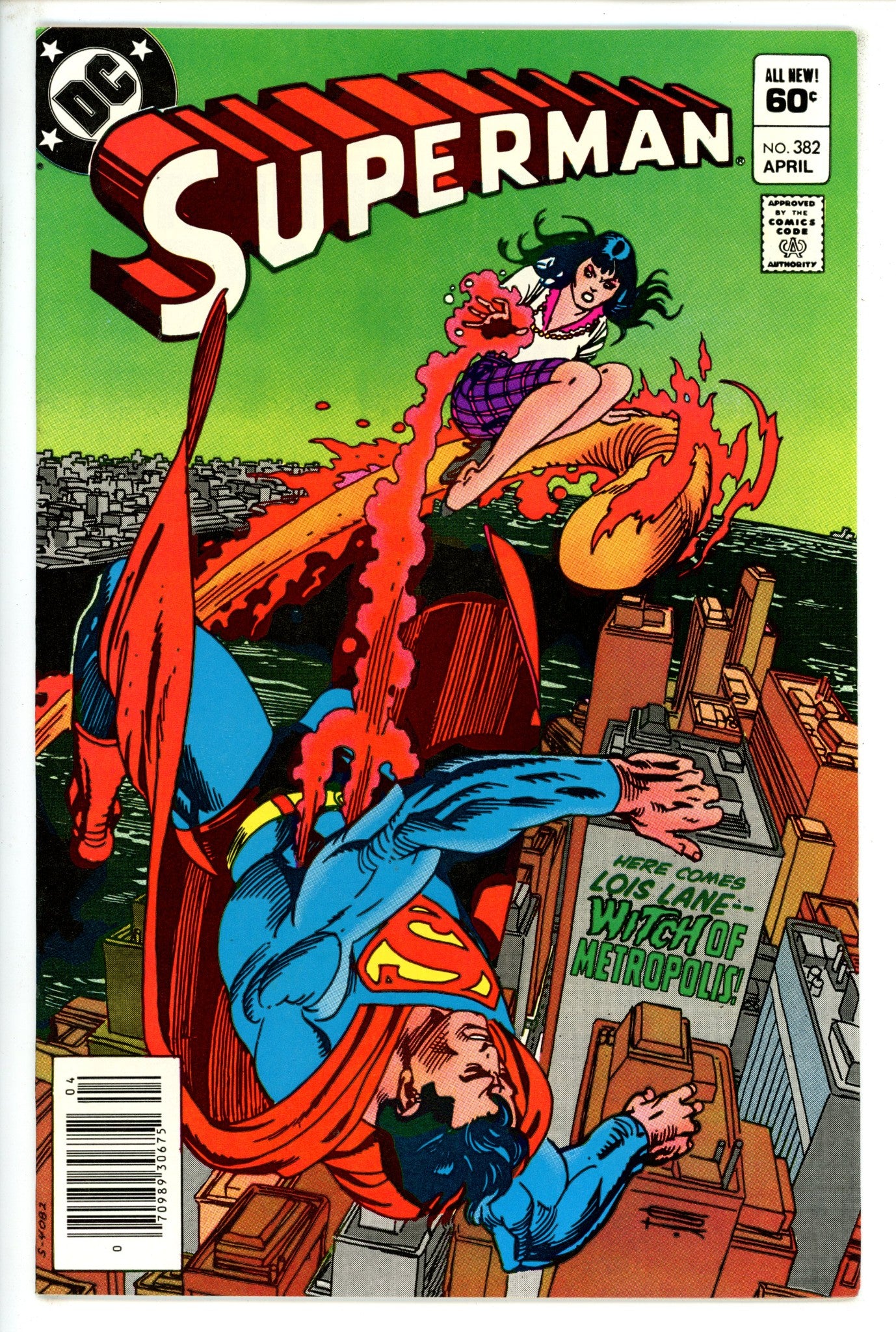 Superman Vol 1 382 Newsstand