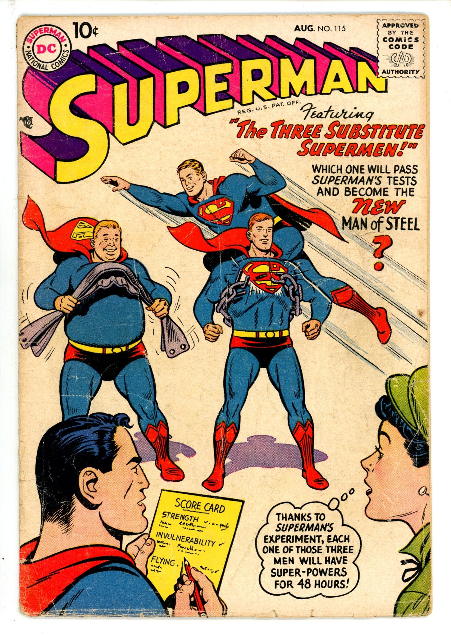 Superman Vol 1 115 GD/VG (1957)