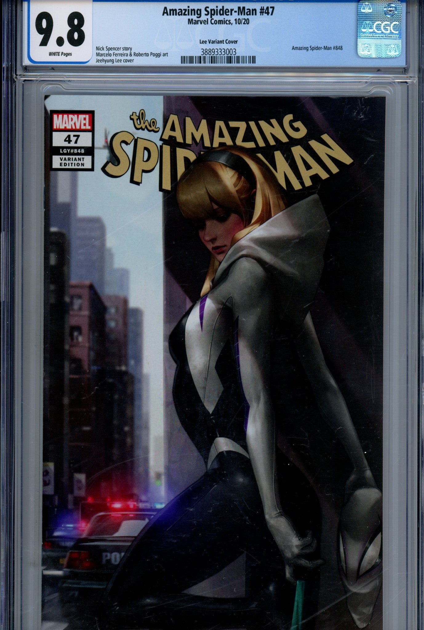 Amazing Spider-Man Vol 5 47 Lee Variant CGC 9.8 (2020)