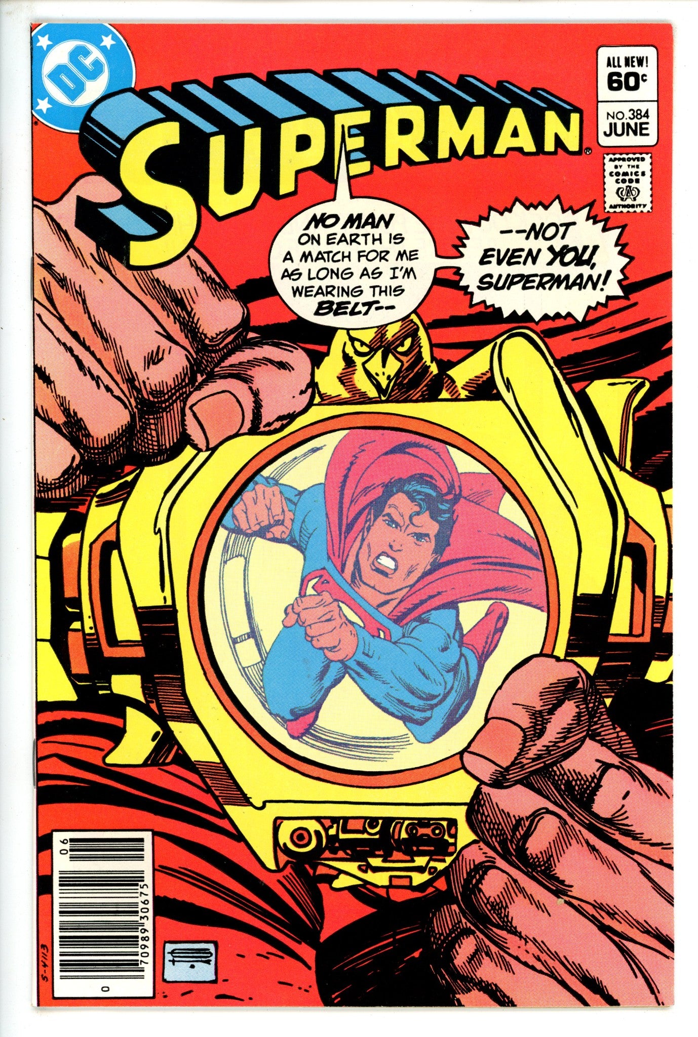 Superman Vol 1 384 Newsstand