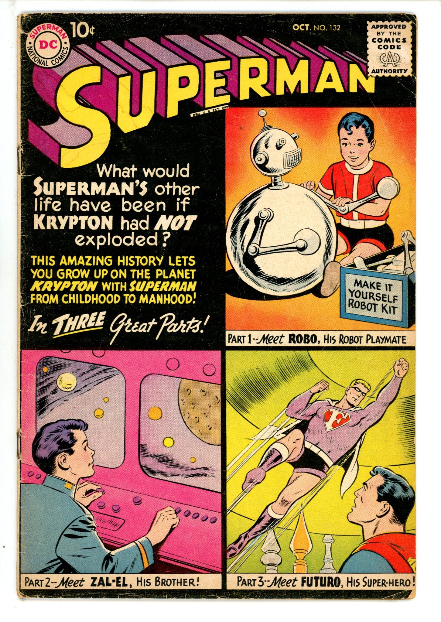 Superman Vol 1 132 VG (1959)