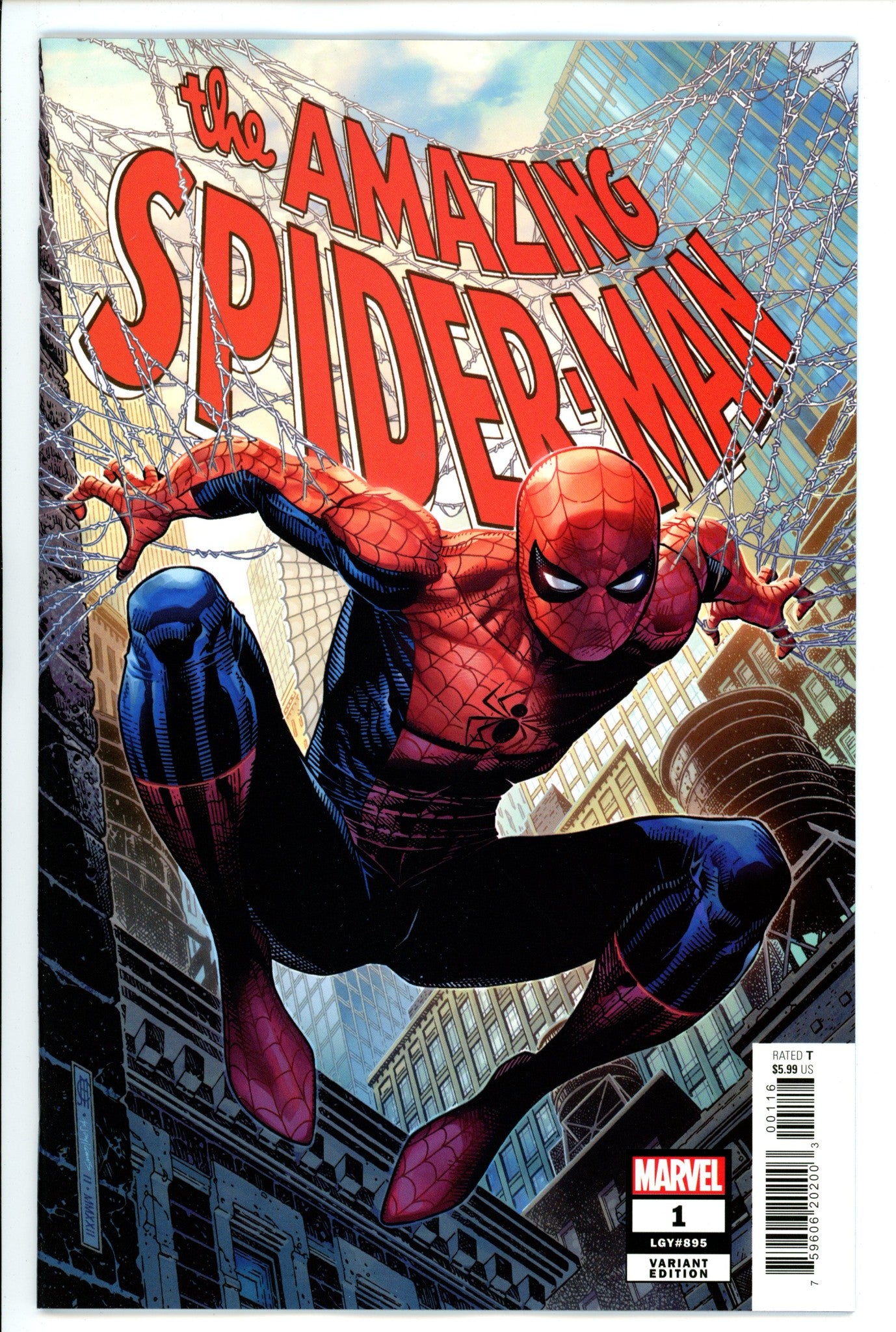 Amazing Spider-Man Vol 6 1 Cheung Variant NM+