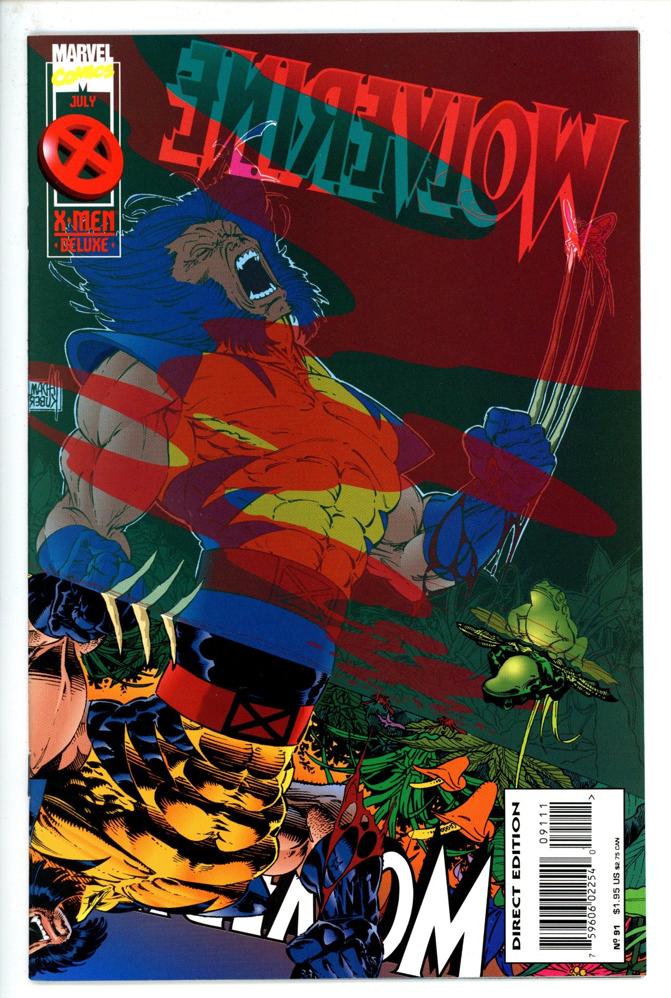 Wolverine Vol 2 91-Marvel-CaptCan Comics Inc
