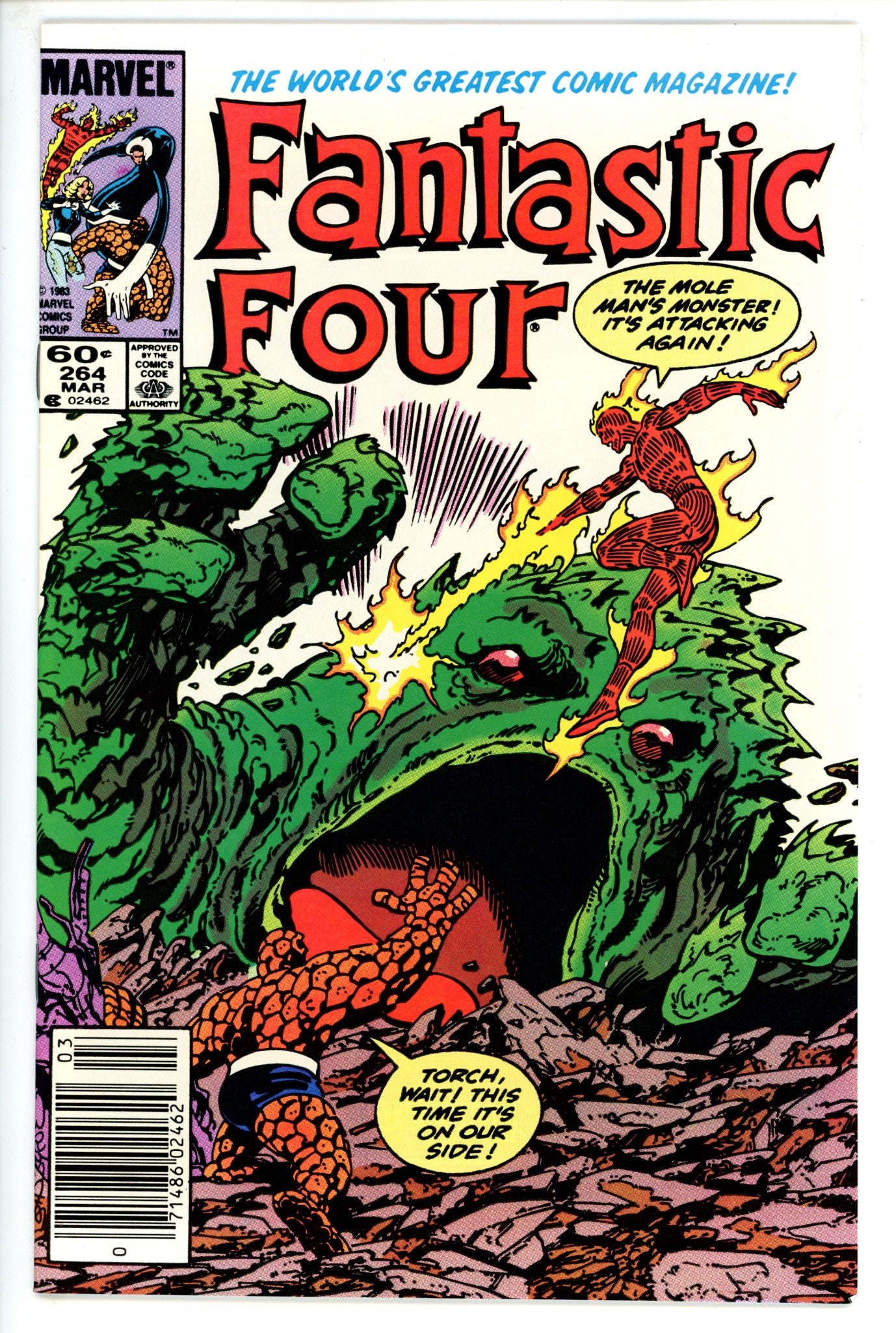 Fantastic Four Vol 1 264 Newsstand
