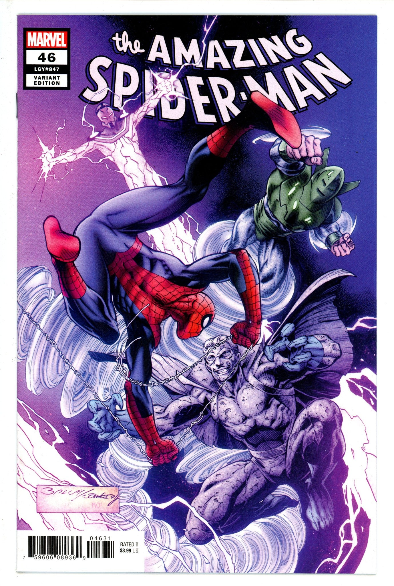 Amazing Spider-Man Vol 5 46 (847) Bagley Variant