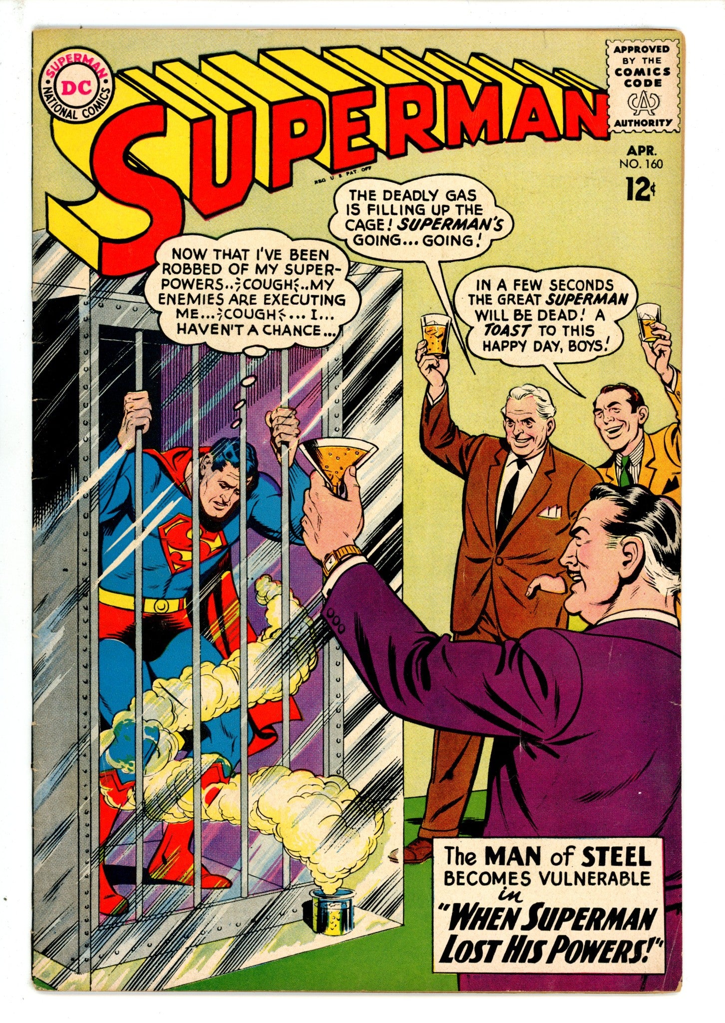 Superman Vol 1 160 VG+ (1963)