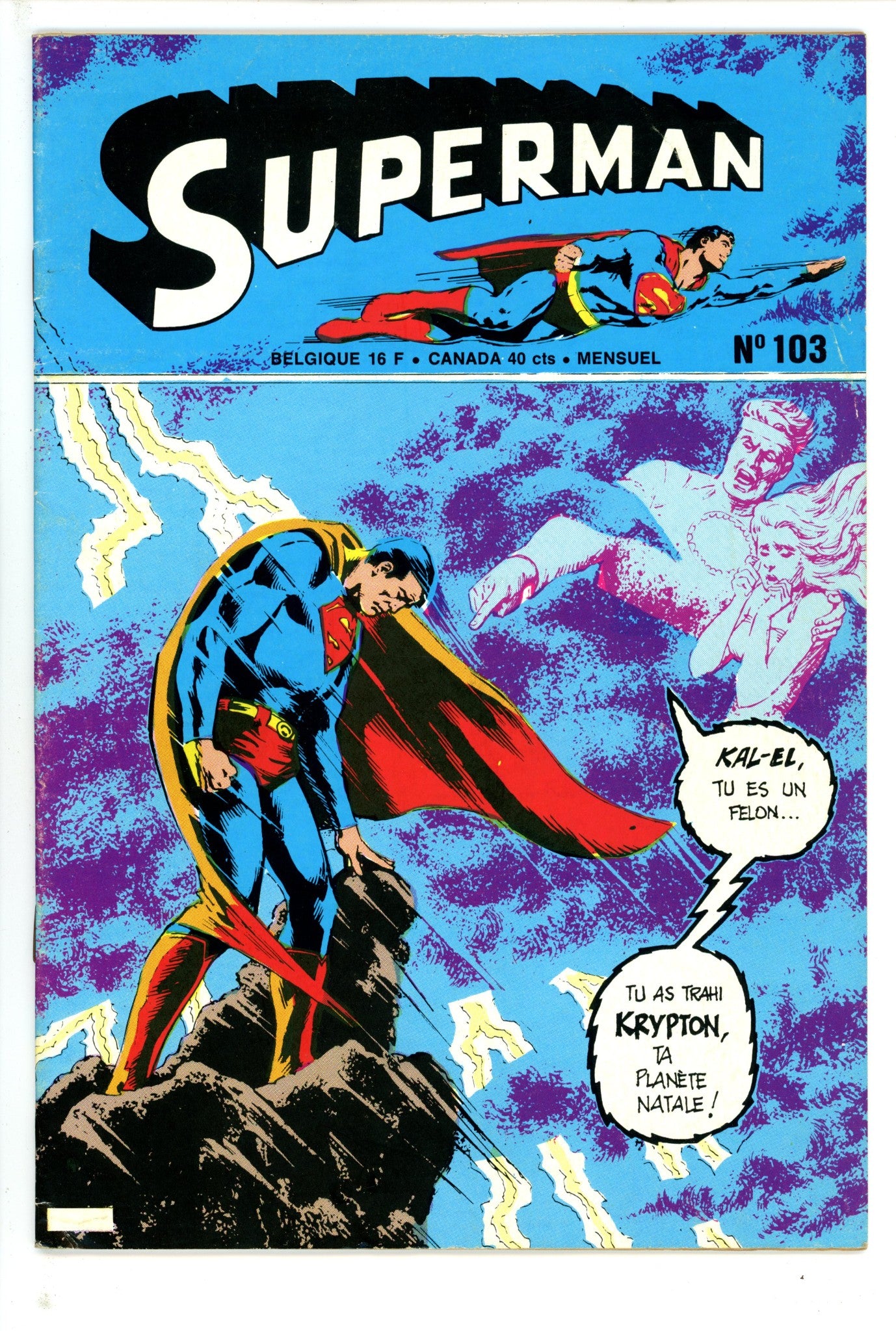 Superman Vol 1 103 Quebec FN- (1976)