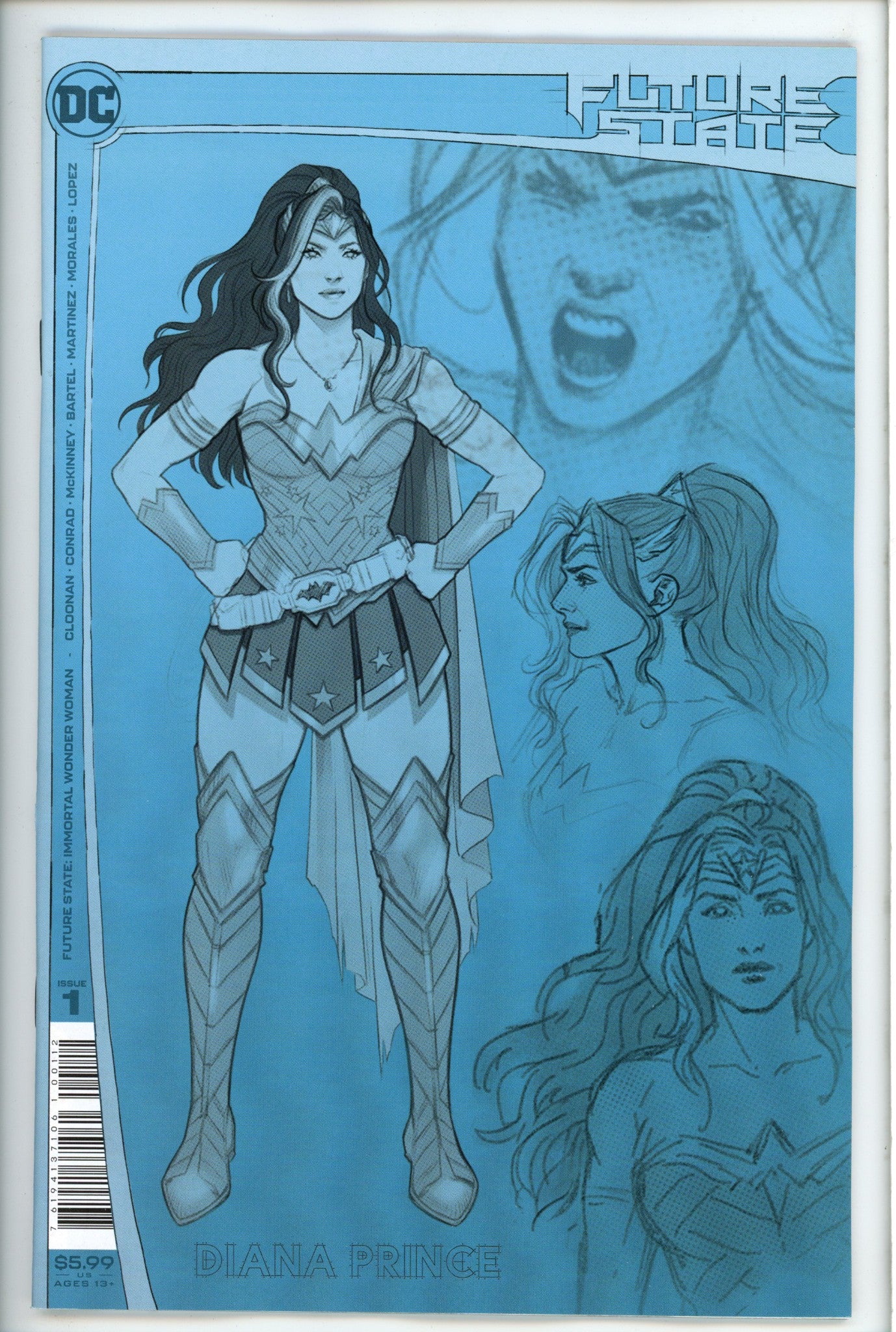 Future State Immortal Wonder Woman 1 2nd Print-DC-CaptCan Comics Inc