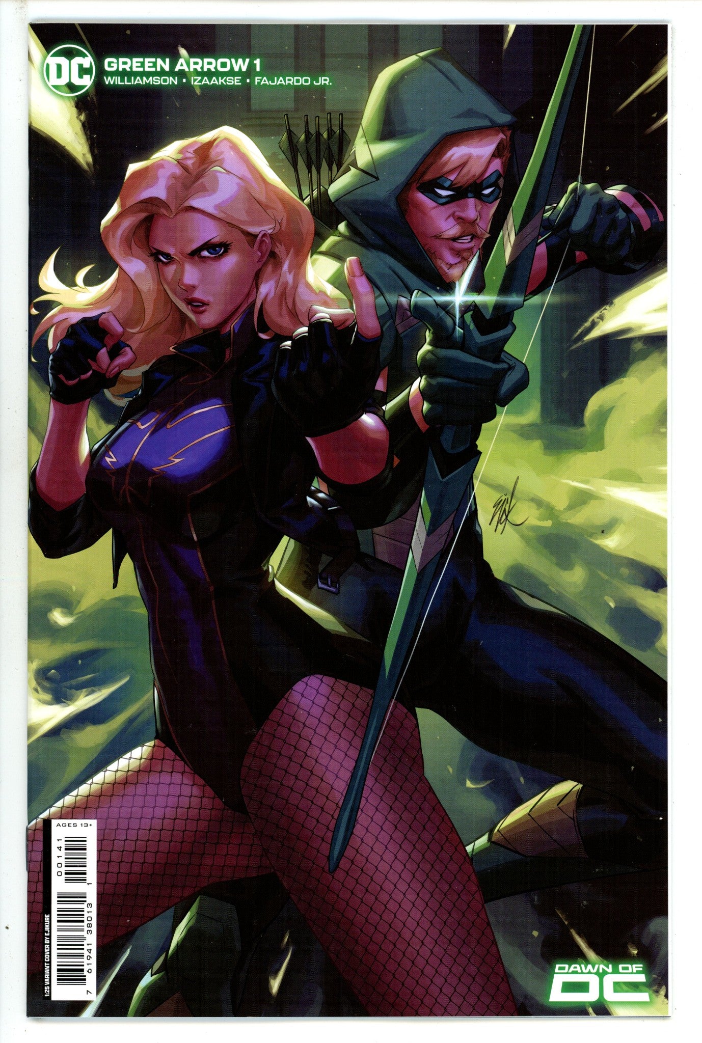 Green Arrow Vol 7 1 Ejikure Incentive Variant NM (2023)