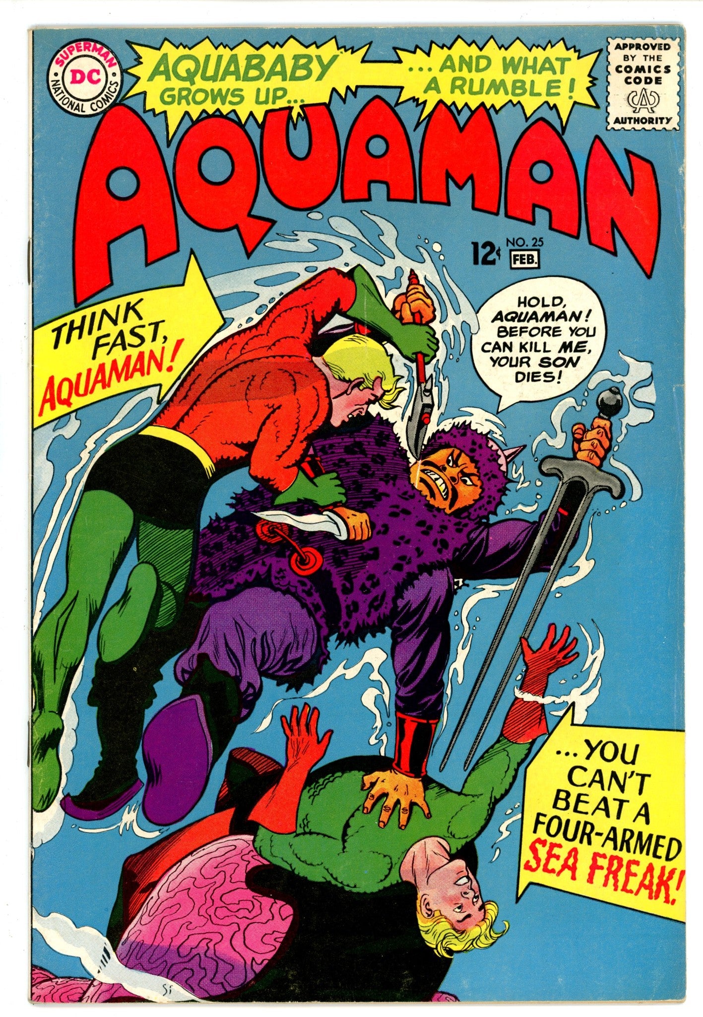 Aquaman Vol 1 25 FN