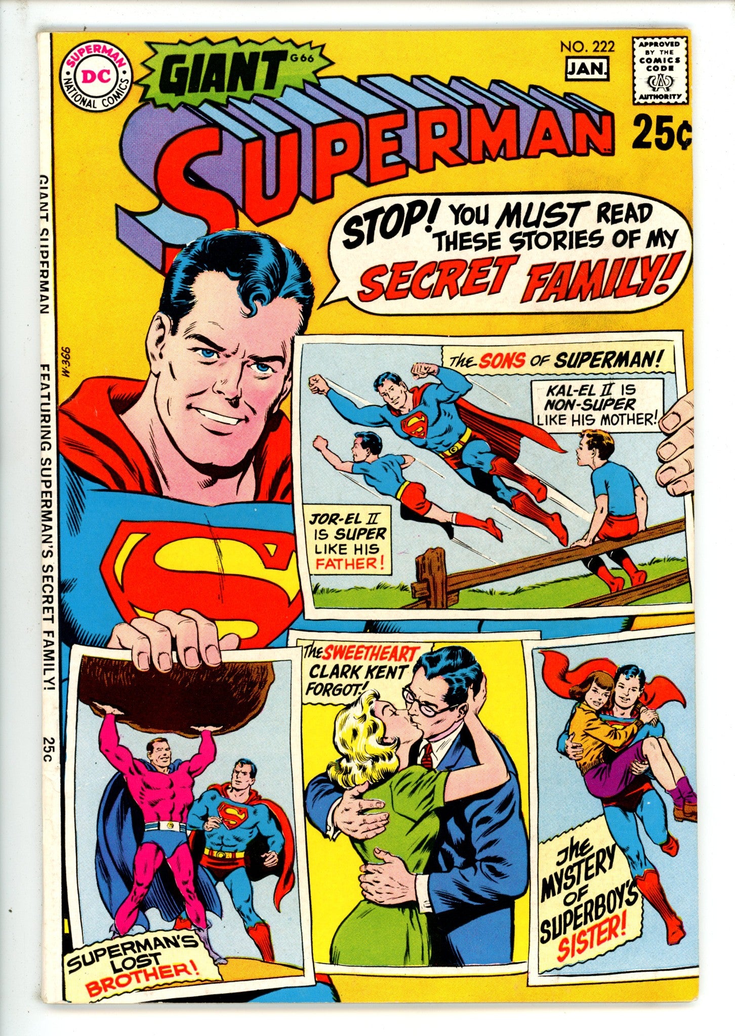 Superman Vol 1 222 VF+ (1969)