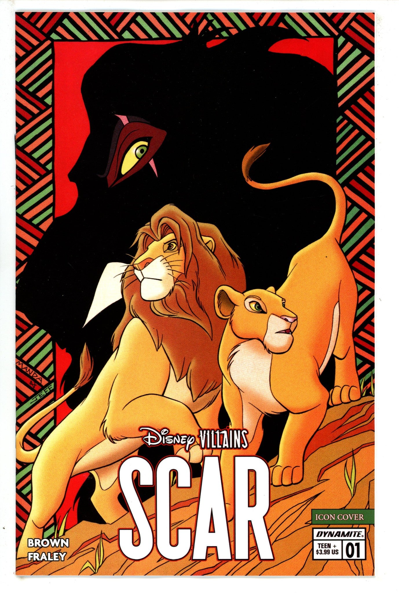 Disney Villains Scar 1 Conner Modern Icon Incentive Variant (2023)