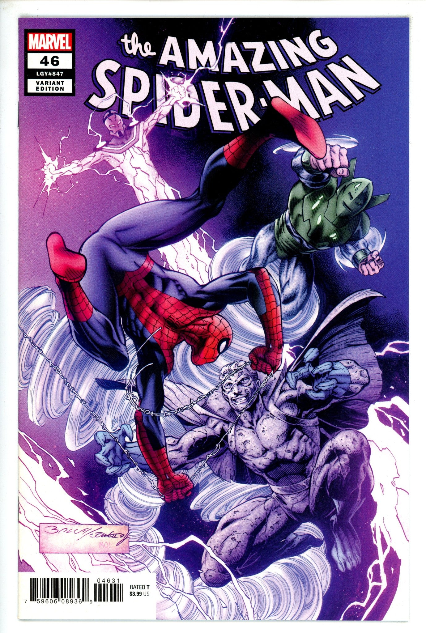 Amazing Spider-Man Vol 5 46 (847) Bagley Variant