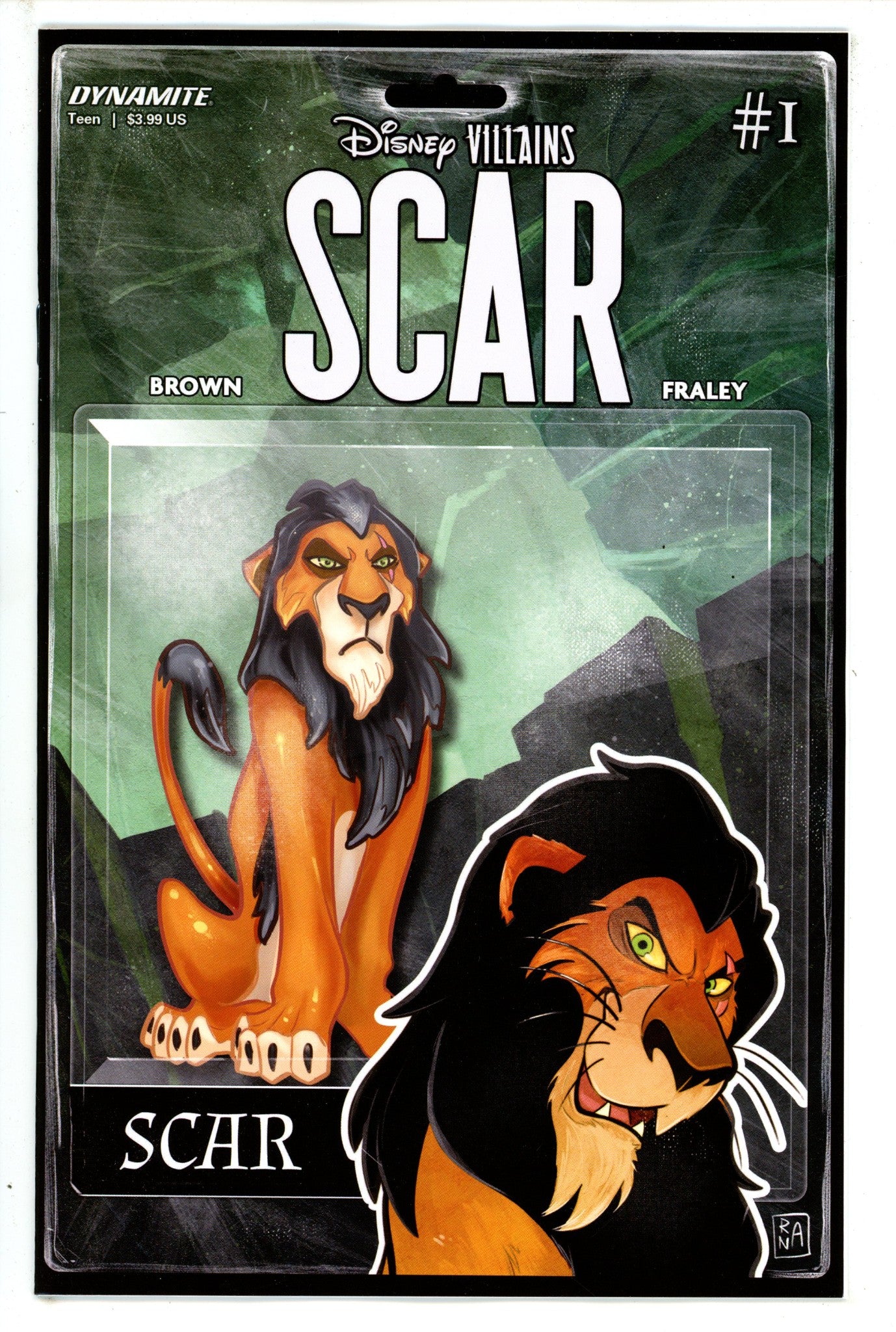 Disney Villains Scar 1 Action Figure Incentive Variant (2023)