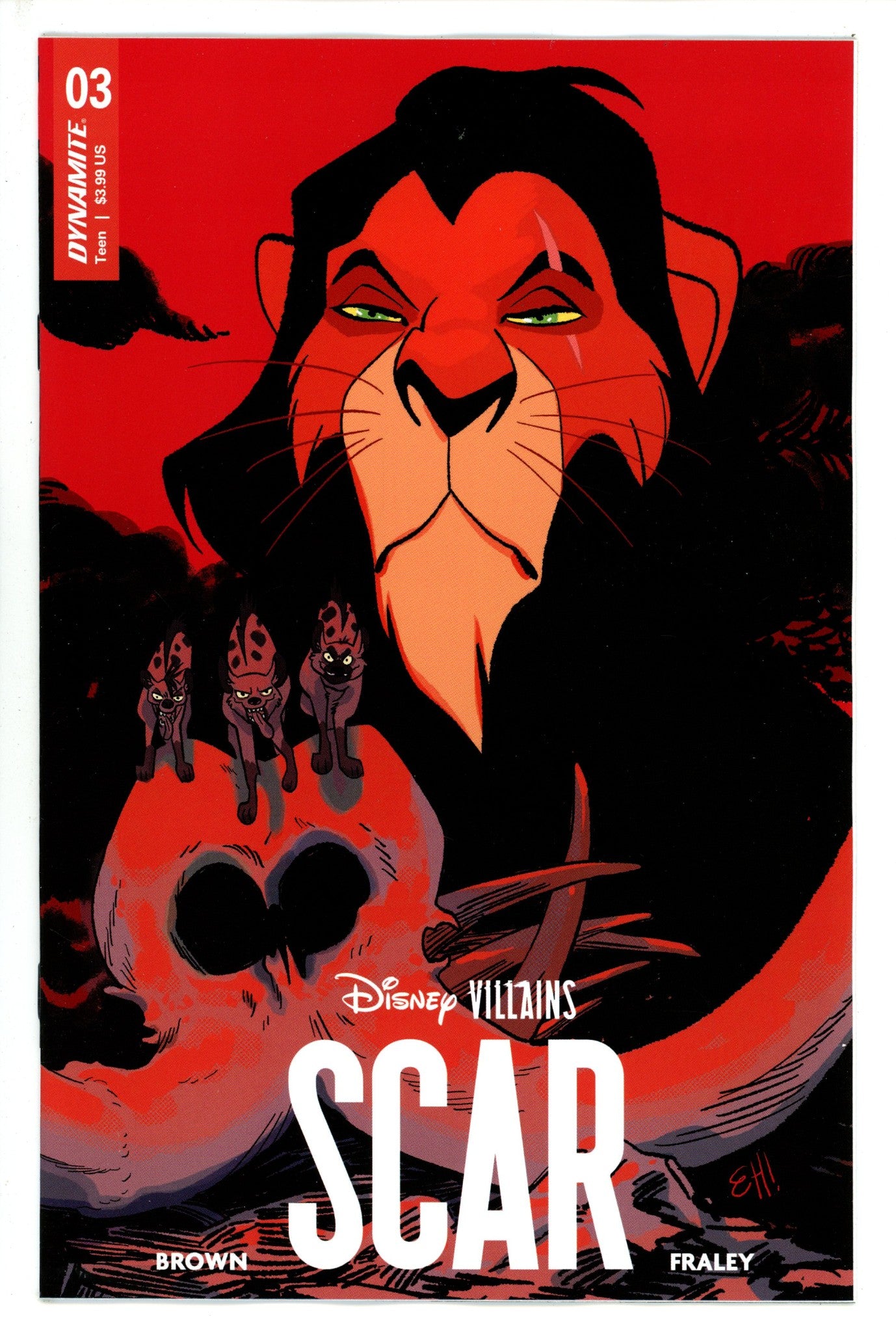 Disney Villains Scar 3 Henderson Variant (2023)