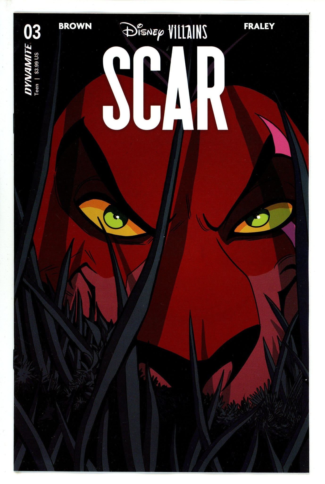 Disney Villains Scar 3 Moss Variant (2023)