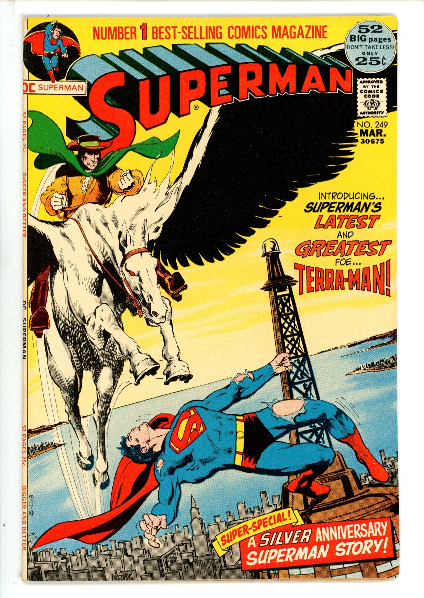 Superman Vol 1 249 VF- (1972)