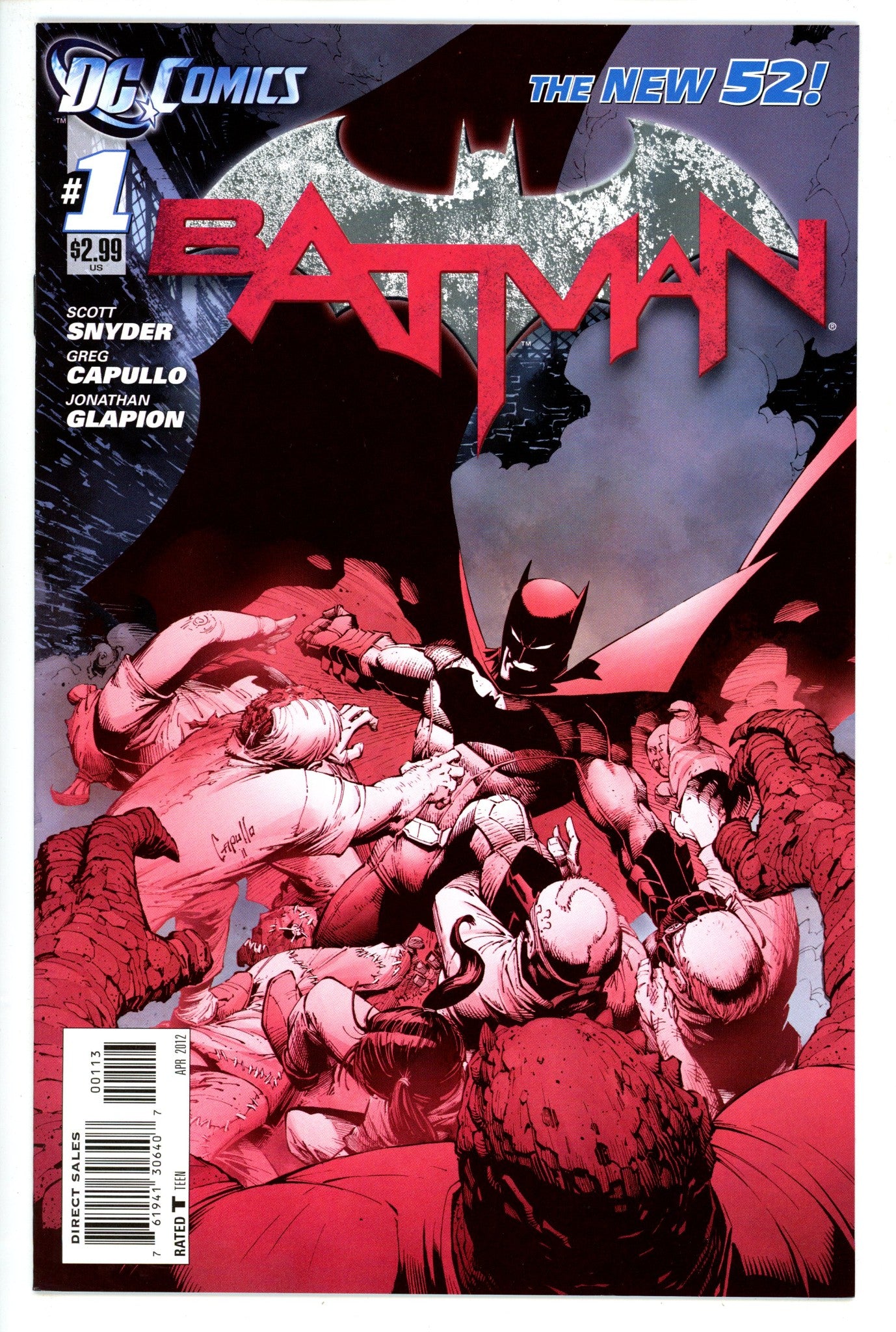 Batman Vol 2 1 3rd Print VF/NM