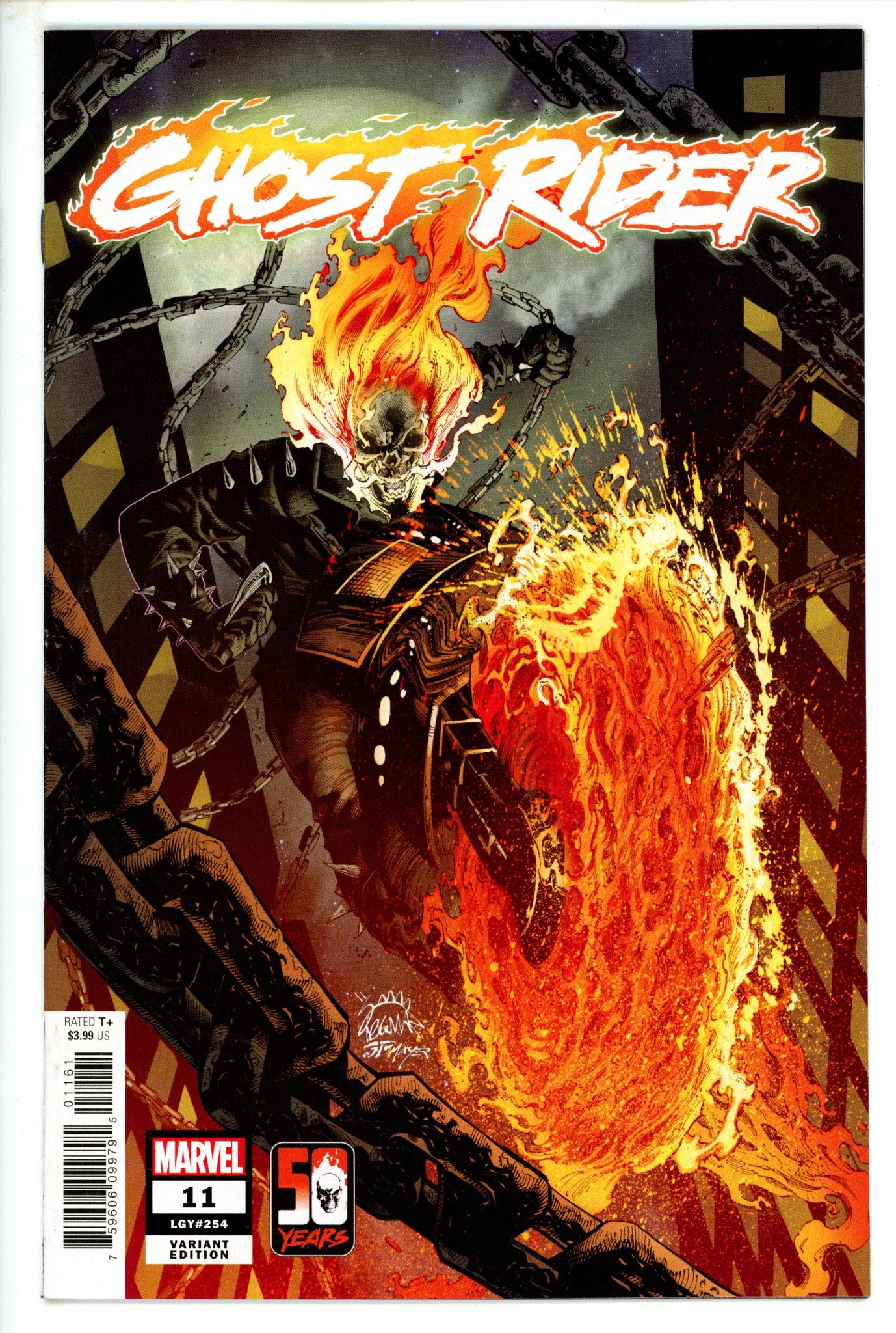 Ghost Rider 11 Stegman Incentive Variant VF/NM (2023)