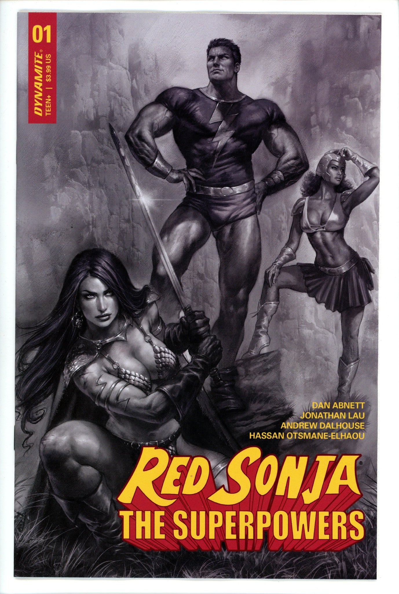 Red Sonja the Superpowers 1 Parrillo Variant-Dynamite-CaptCan Comics Inc