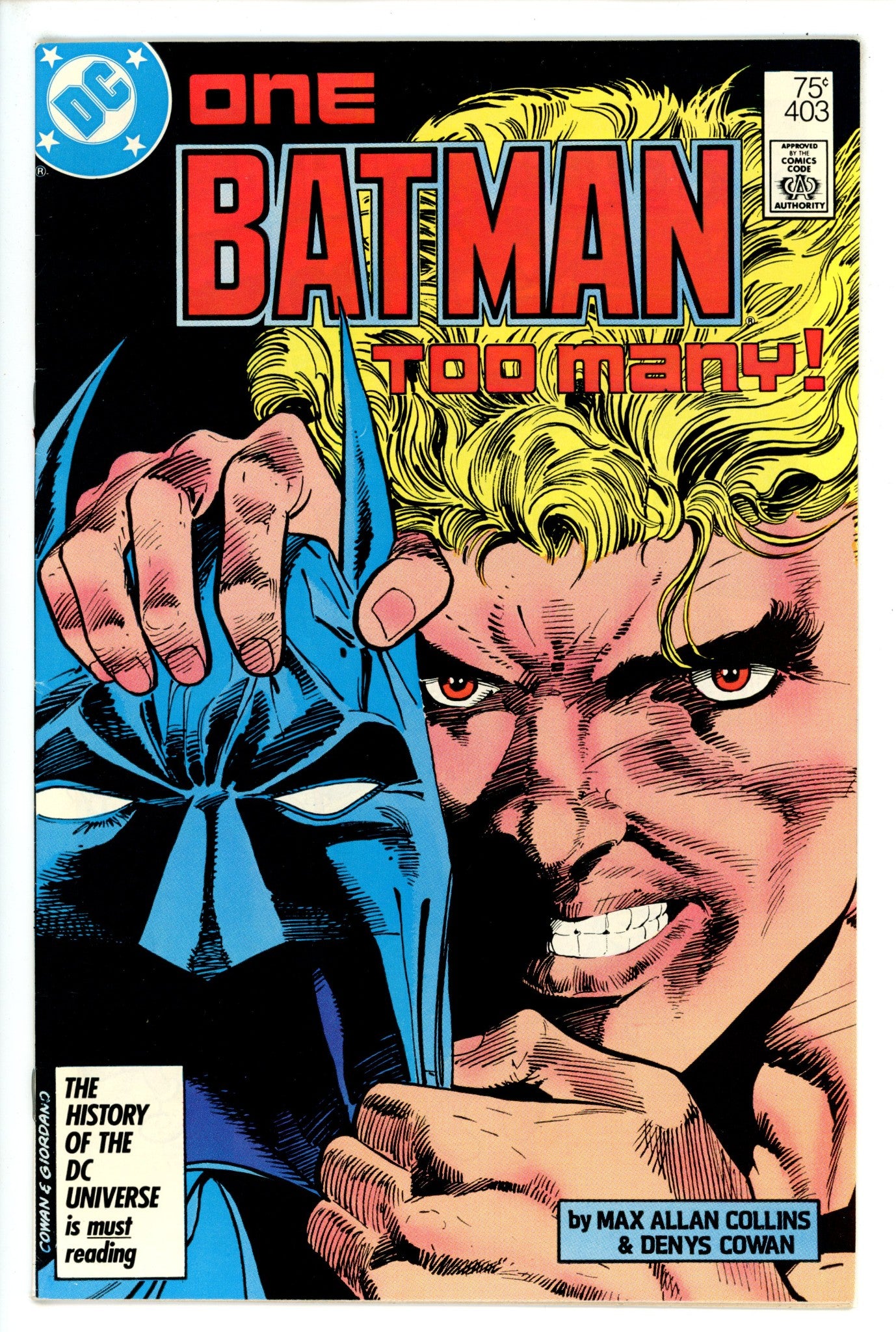 Batman Vol 1 403 3rd Print VF