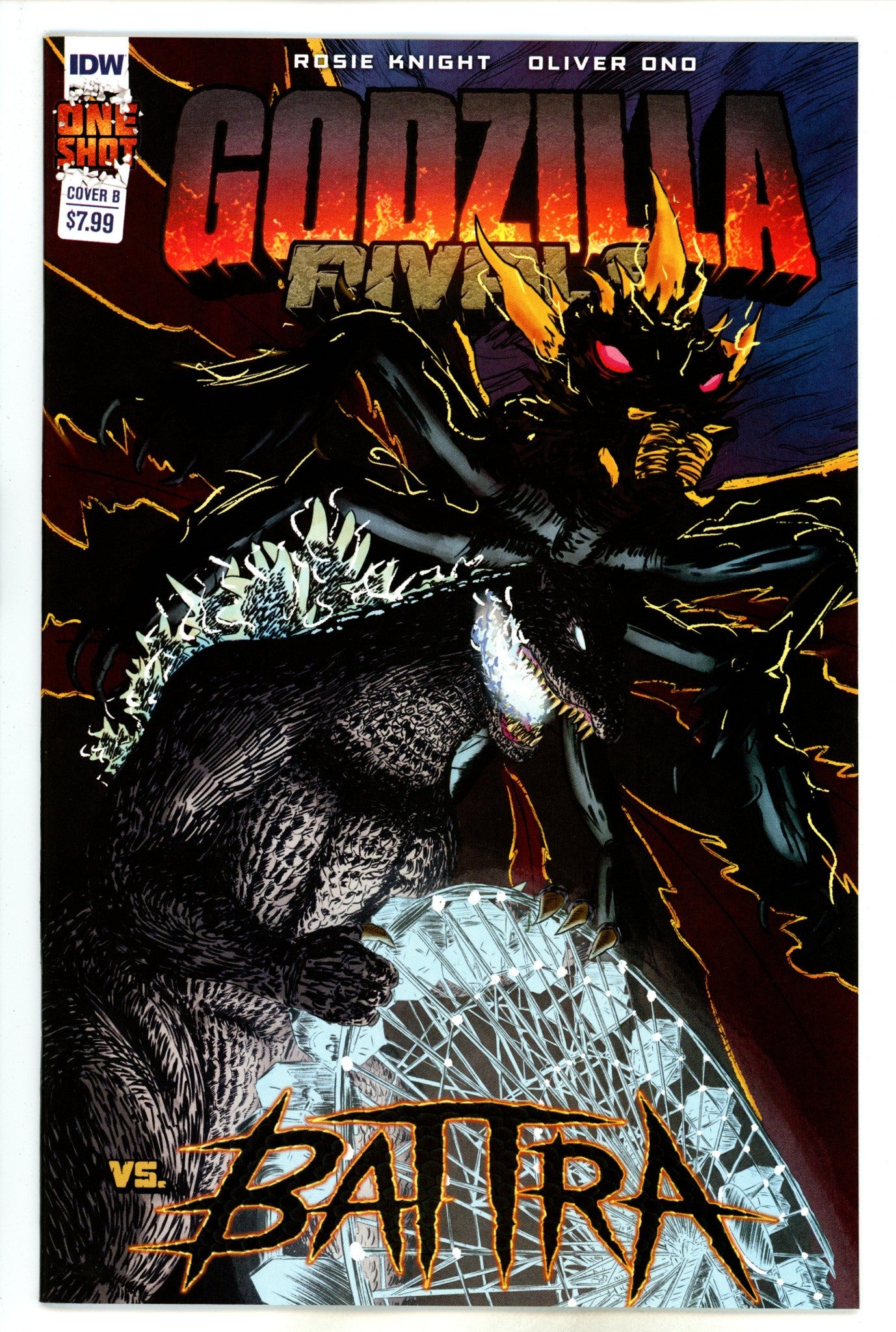 Godzilla Rivals II vs Battra 1 Martinez Variant (2022)