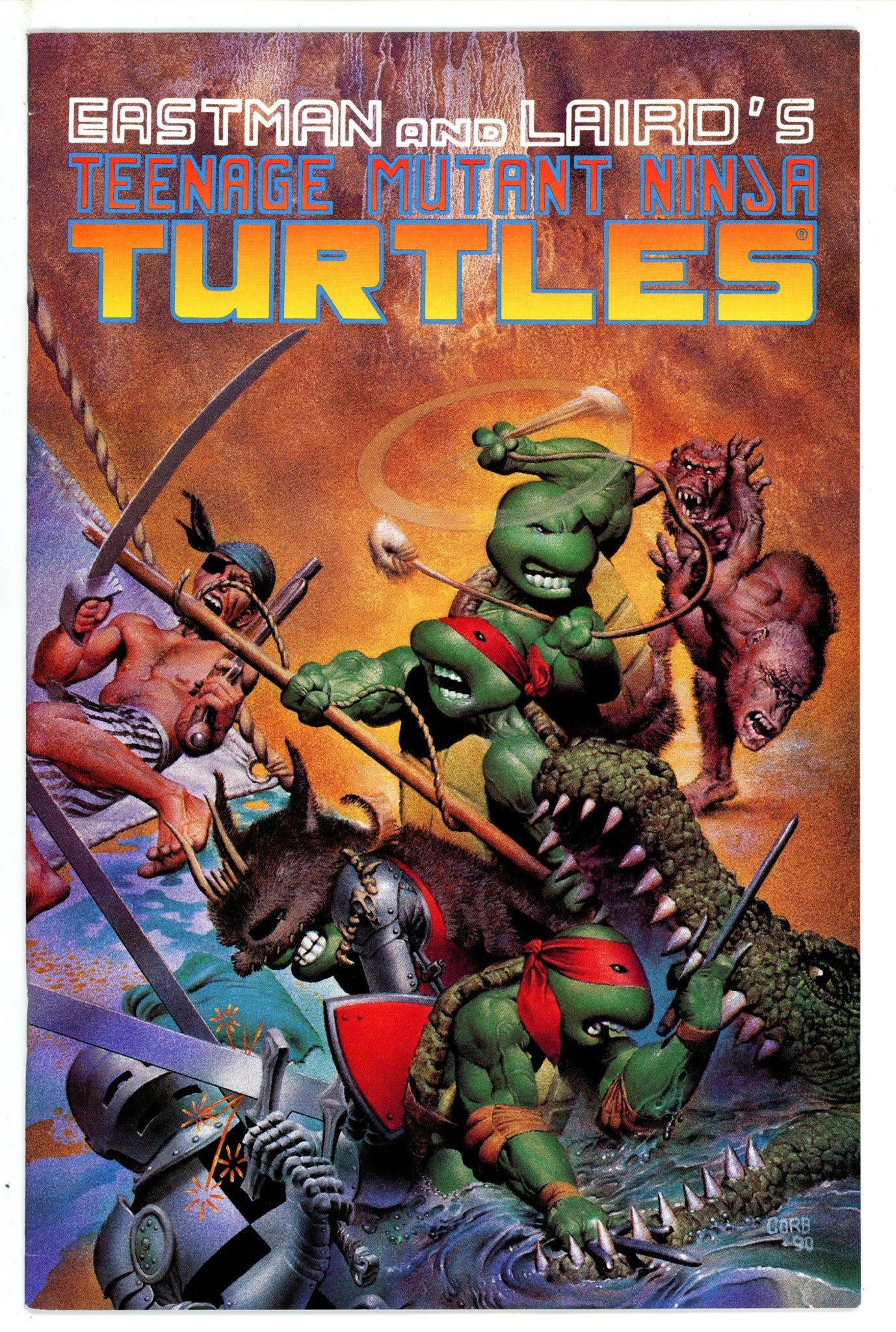 Teenage Mutant Ninja Turtles Vol 1 33 VF (1990)