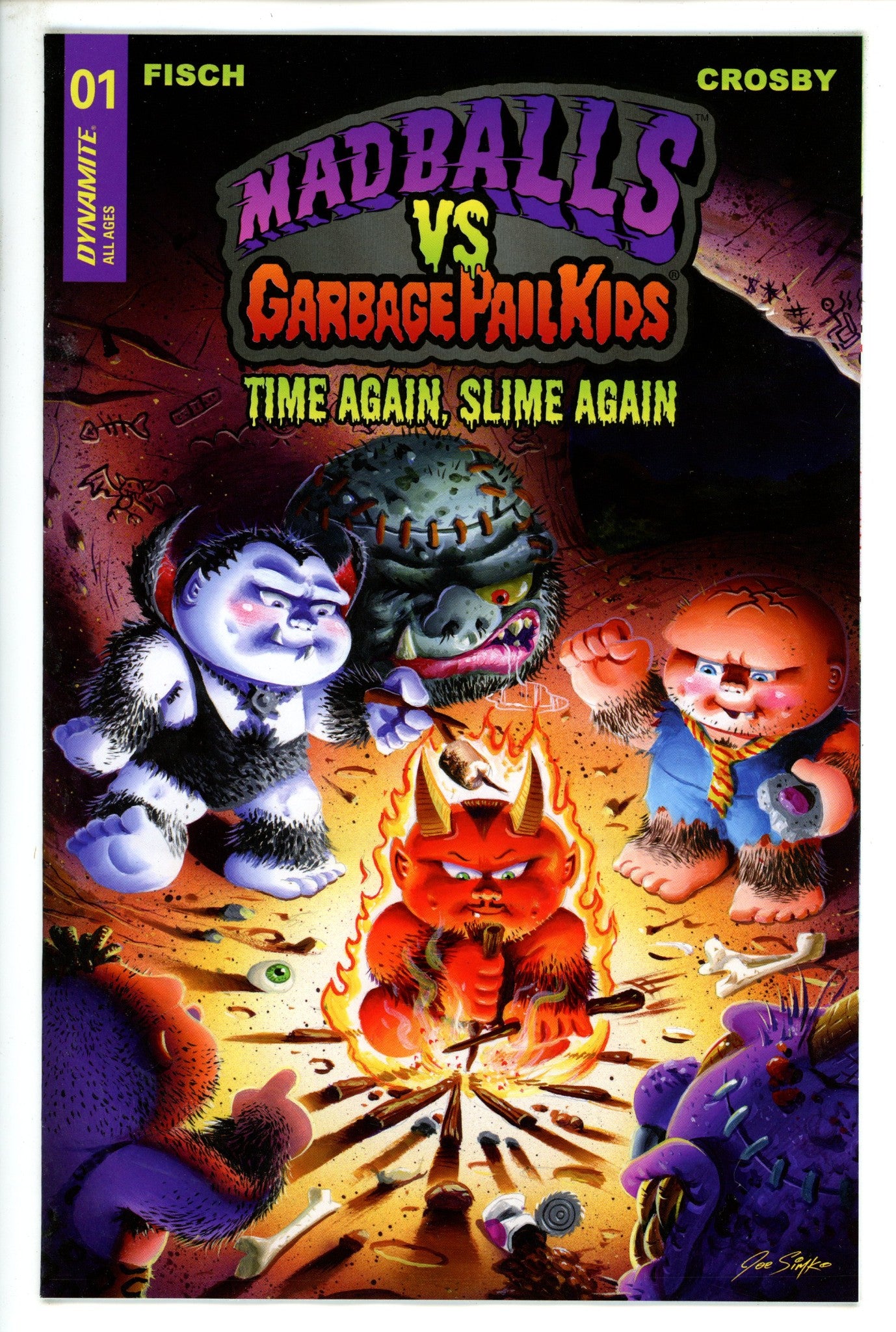 Madballs Vs Garbage Pail Kids Slime Again 1 (2023)